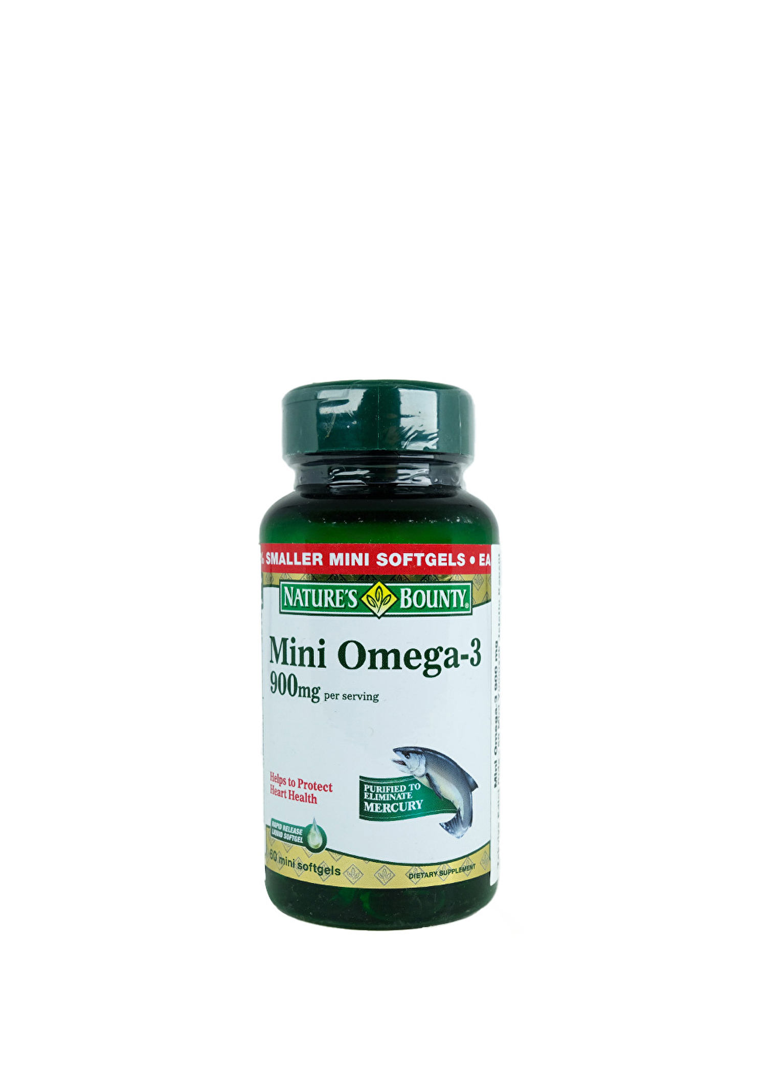 Omega 3 Mini 900 mg Takviye Edici Gıda 60 Kapsül