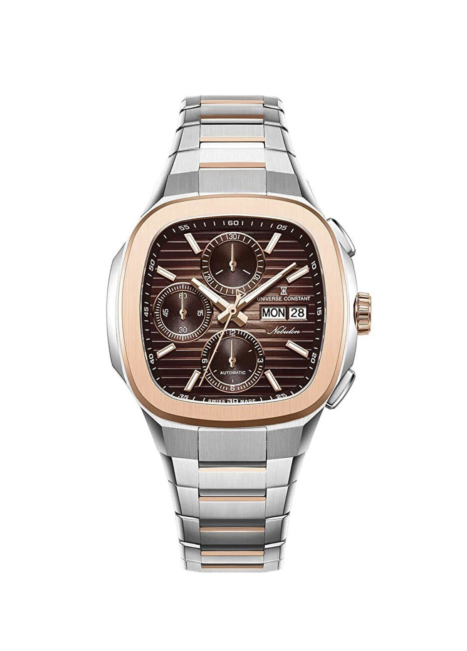 Universe Constant Metalik Gri, Rose Gold Erkek UC7991 Metalik Gri