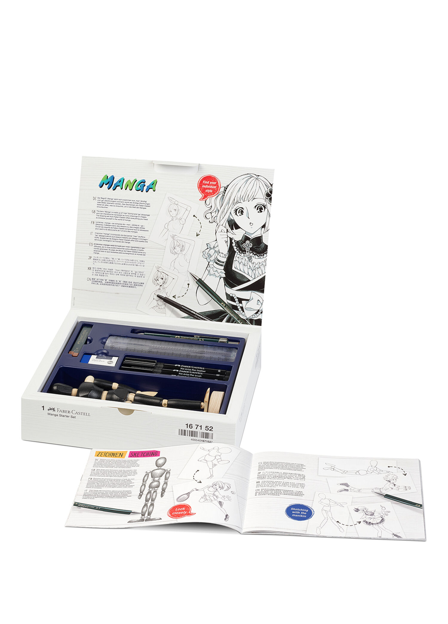 Faber Castell - 3'lü Pitt Artist Kalem TK-Fine Versatil Kalem 0.5