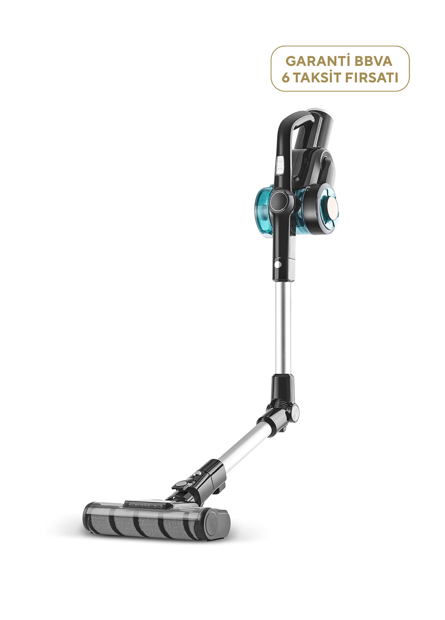 Dustrider 1264H Siyah Başlıklı Şarjlı Dikey Süpürge
