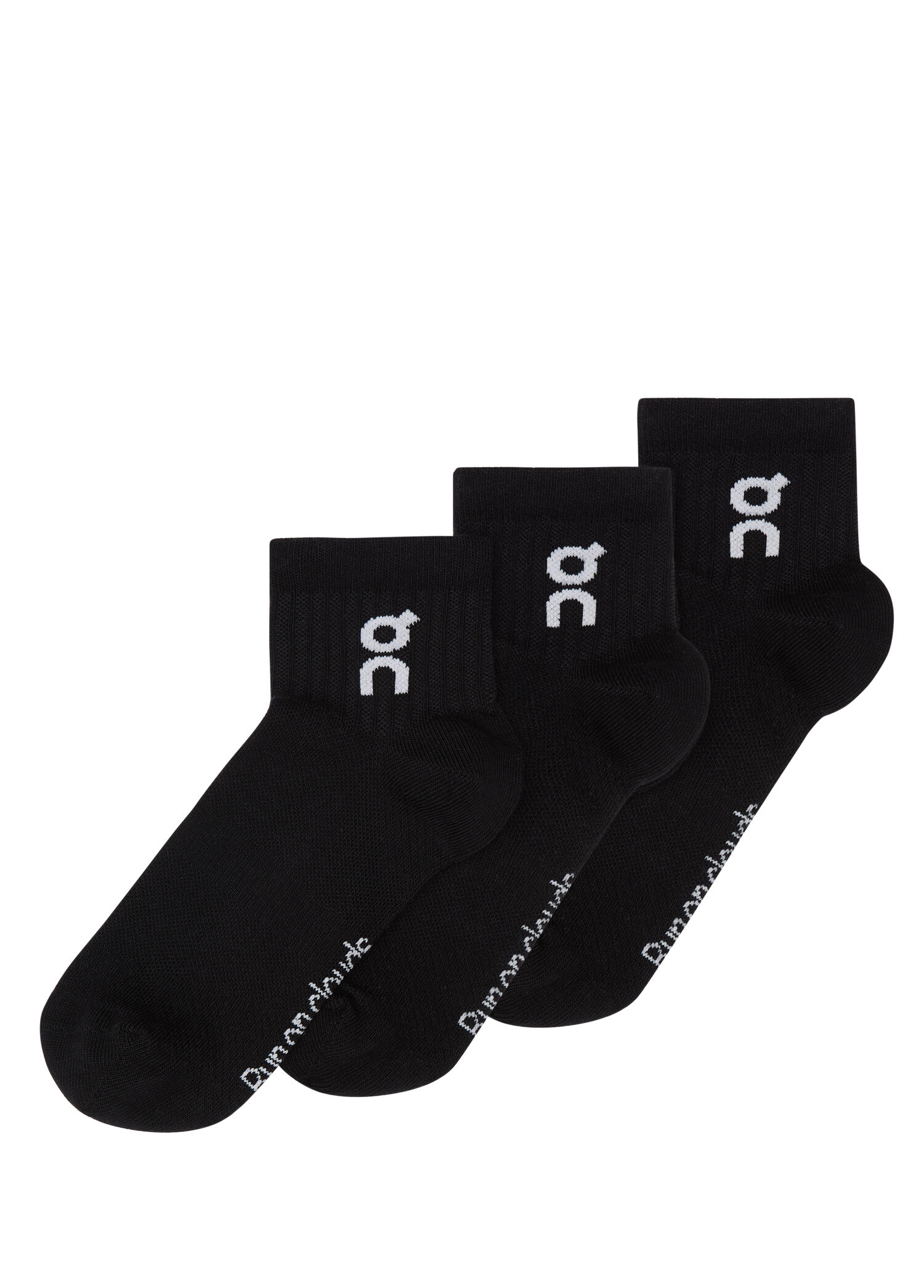Logo Sock Mid 3P Çorap