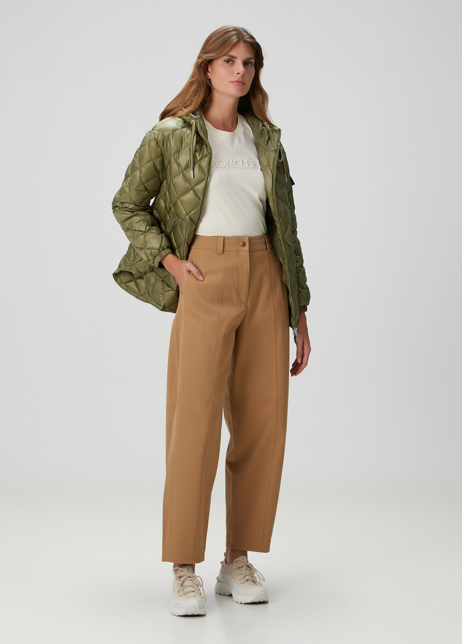 Bej Gabardin Pantolon