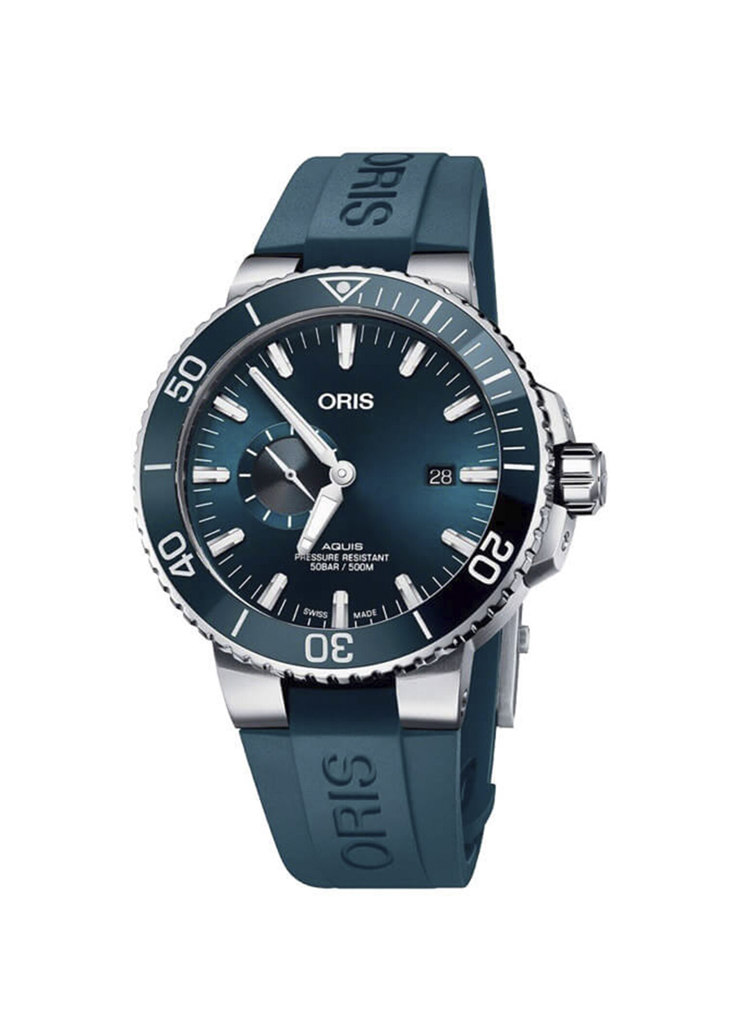 Aquis Small Seconds 01 743 7733 4155-07 4 24 69EB Mavi Erkek Kol Saati