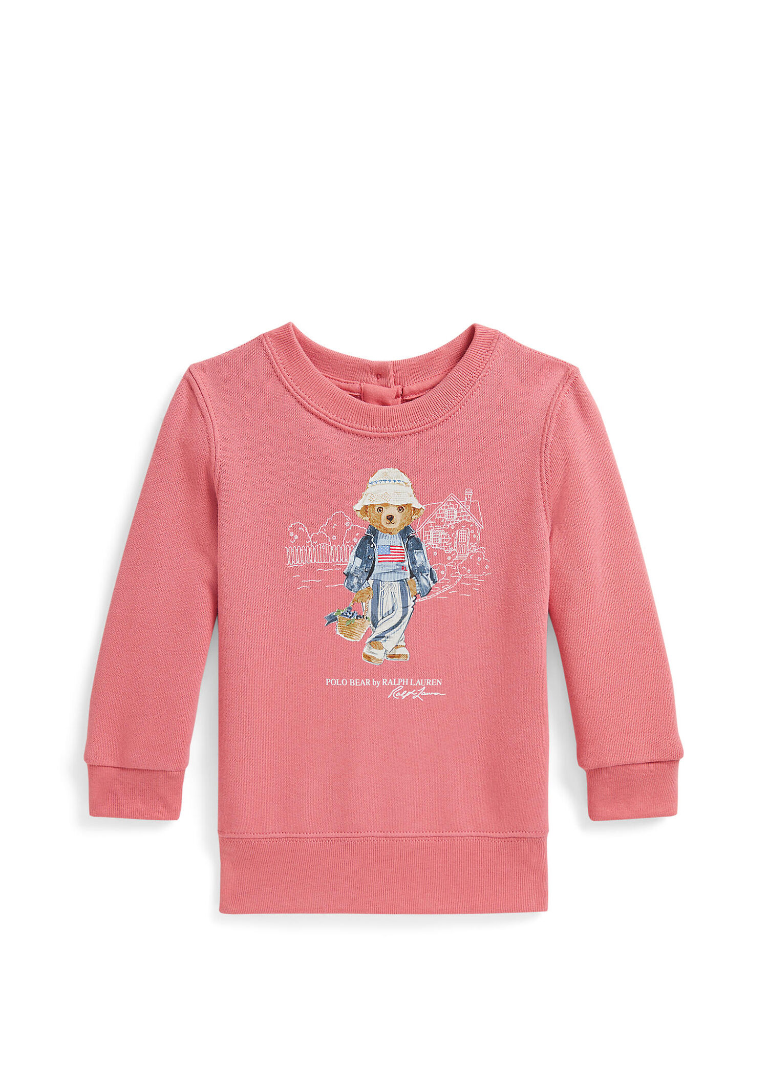 Pembe Kız Bebek Sweatshirt