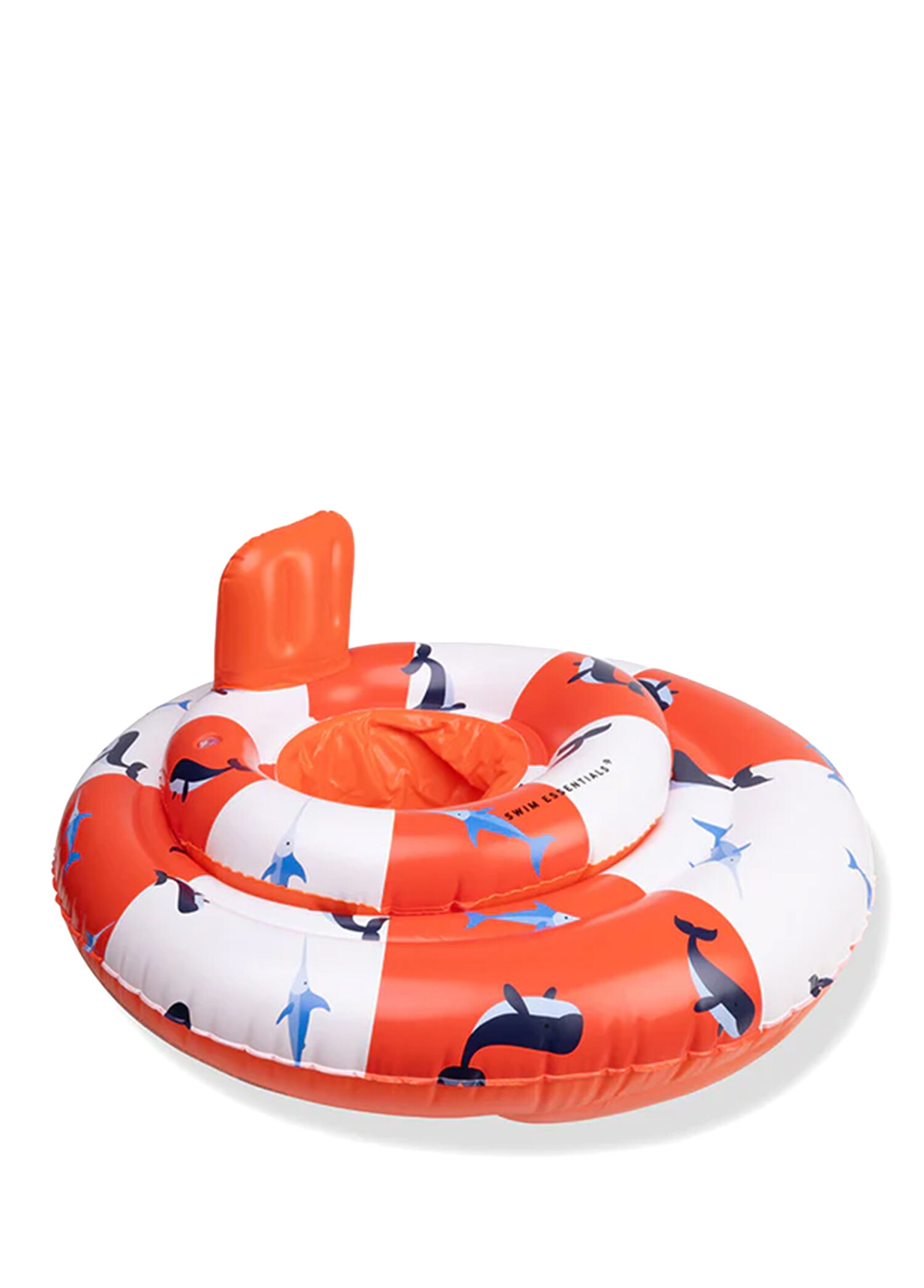 Whale Sırt Destekli 0-1 Yaş Unisex Bebek Yüzme Simidi