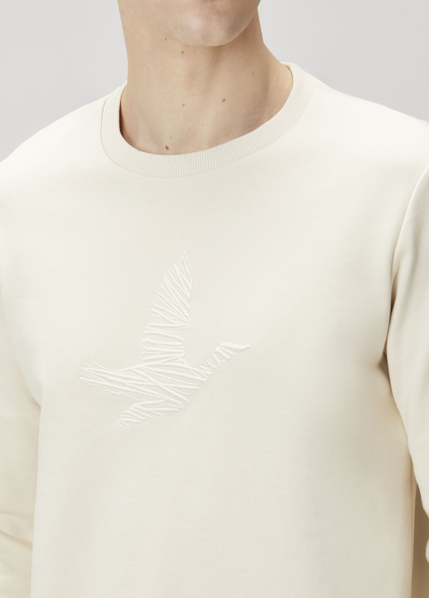 Kırık Beyaz Sweatshirt_4