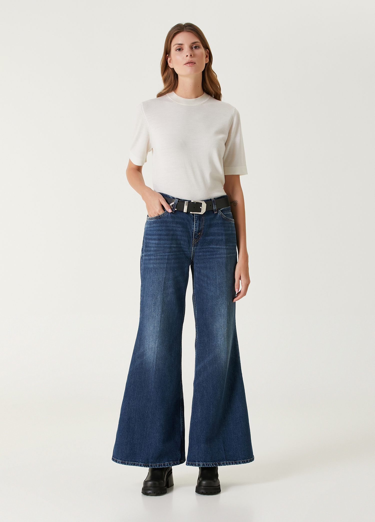 Mavi Super Flare Jean Pantolon