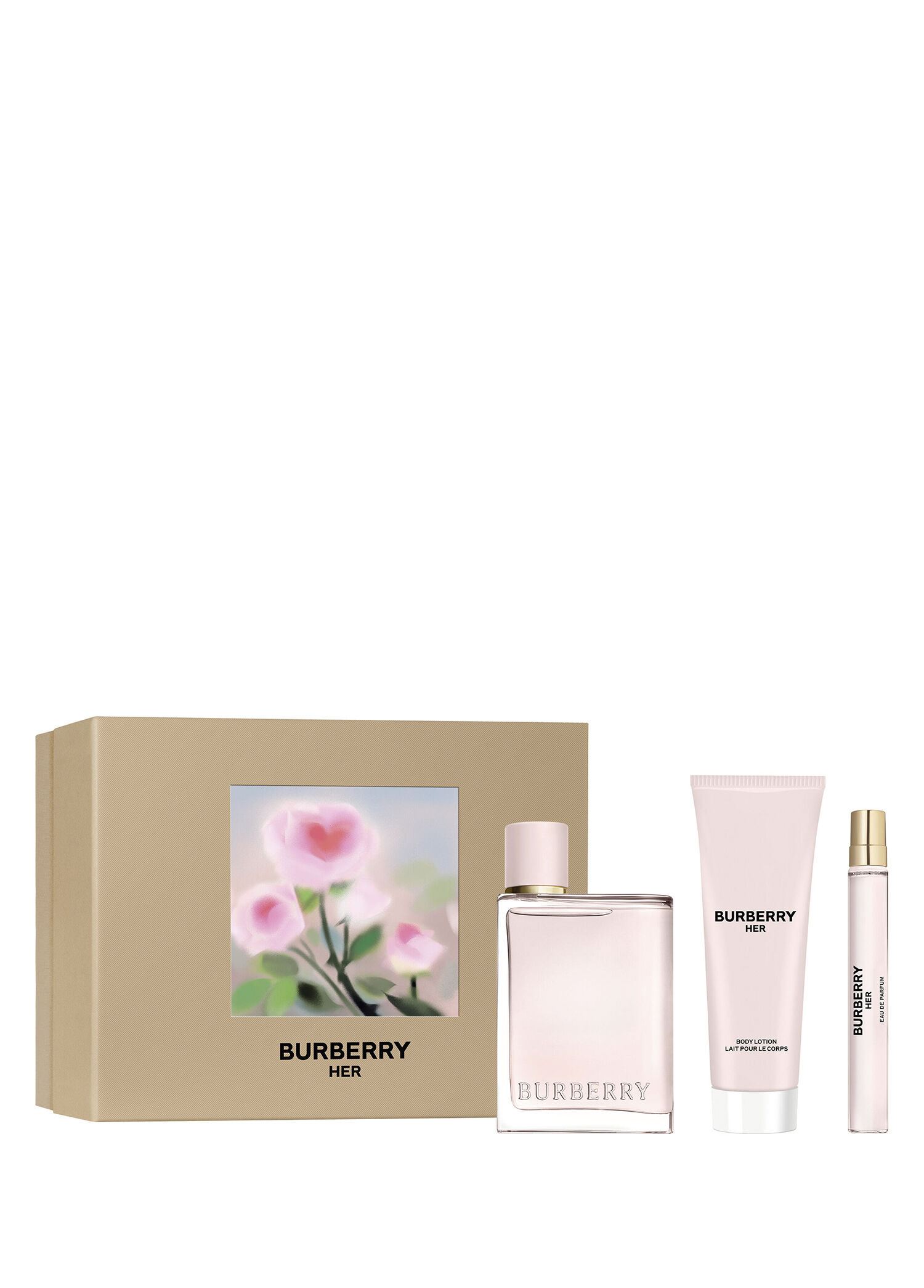 Burberry 80㎝　4点セット Burberry - Her EDP 100 ml Kadın Parfüm Seti - Pembe