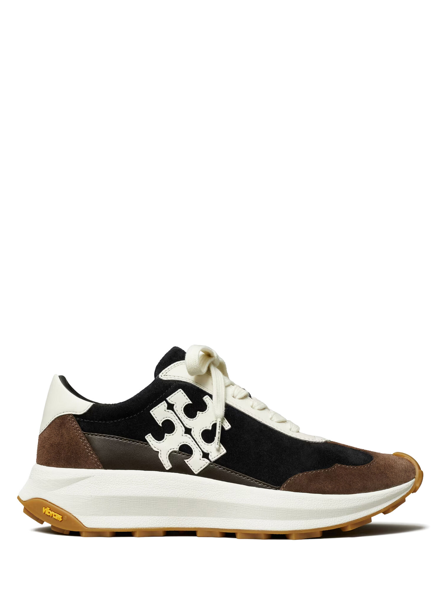 Tory Burch - Siyah Kadın Deri Sneaker - Siyah