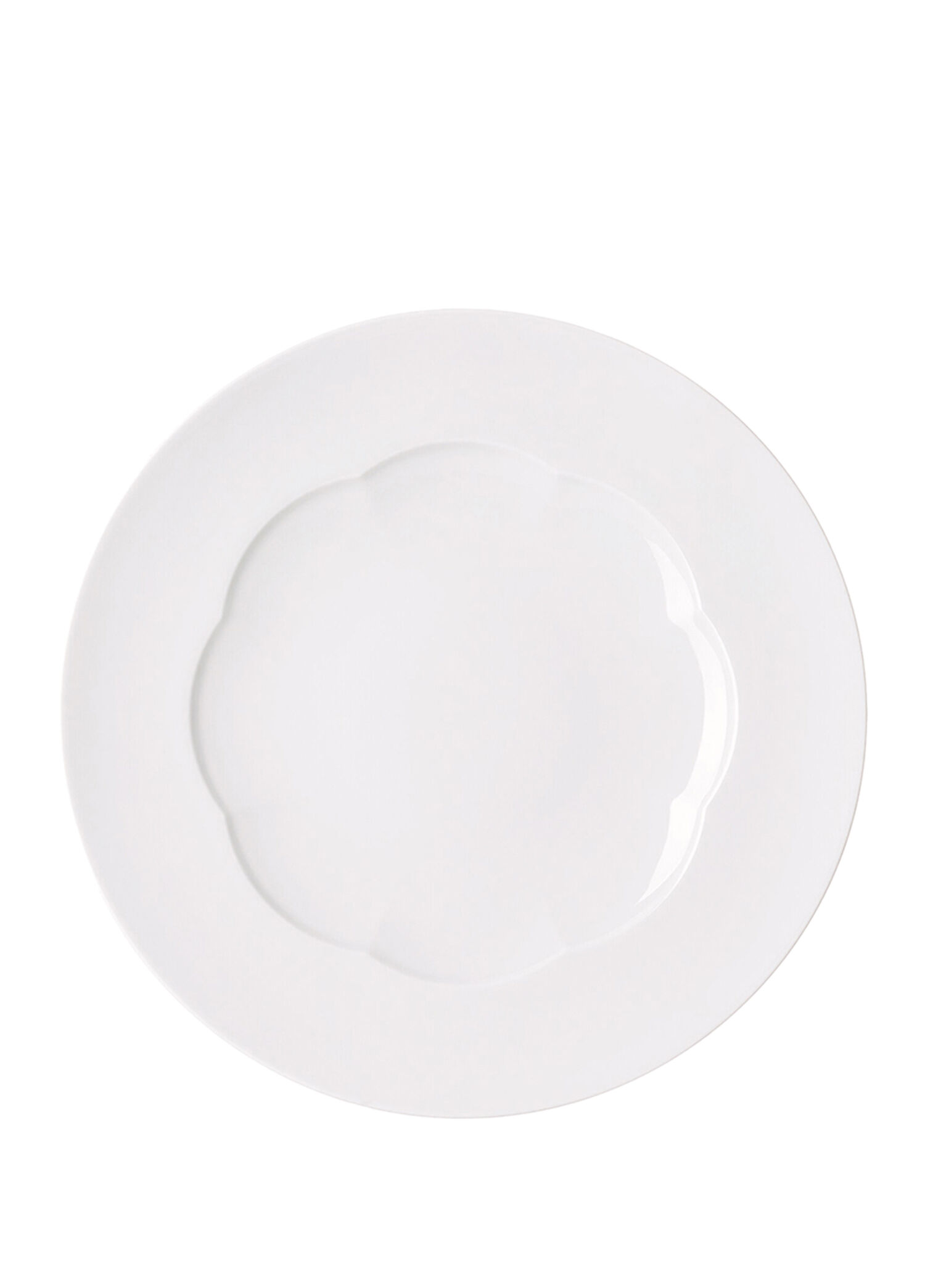 Sonetto Bianco beyaz Porselen Pasta Tabağı 23 cm