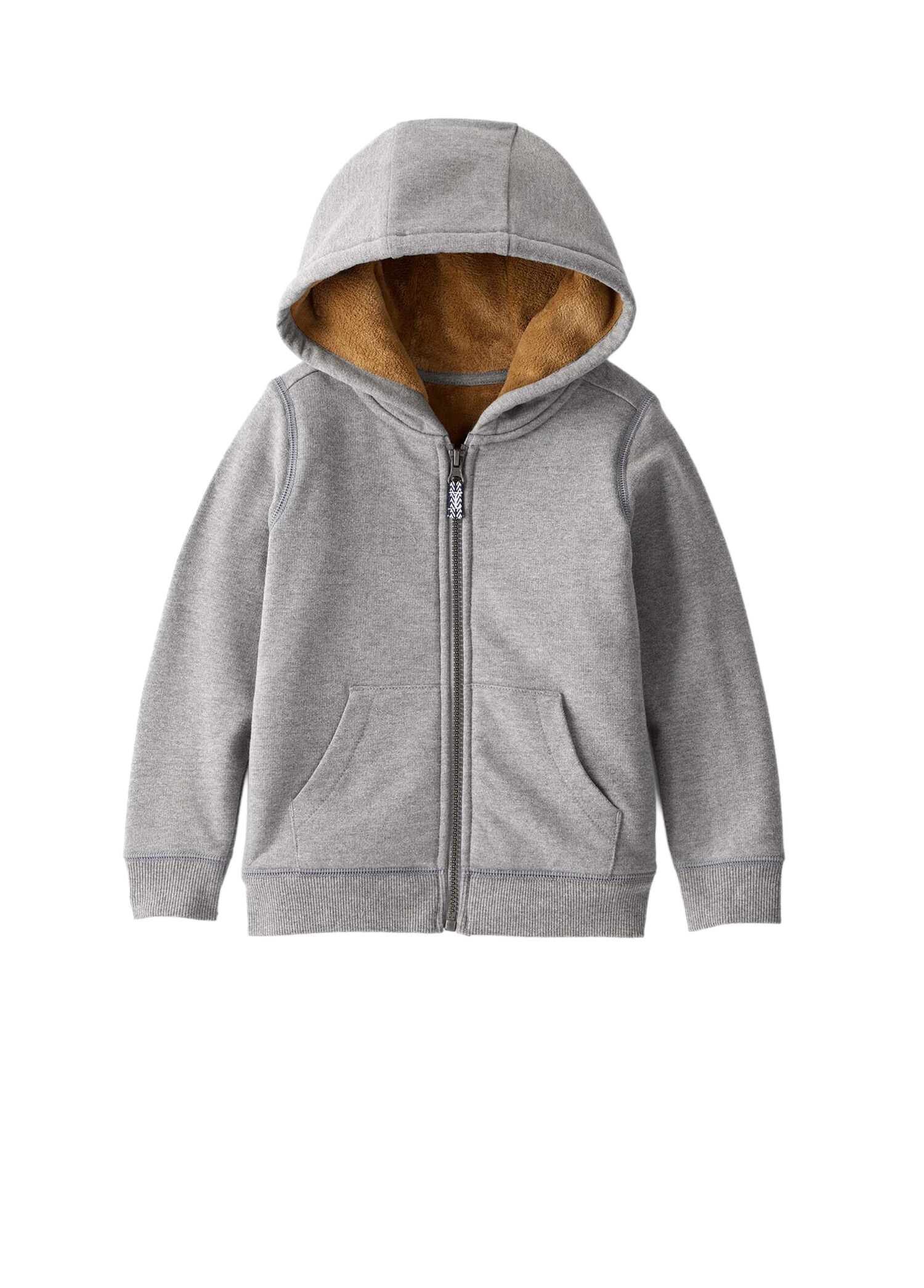 Gri Kapüşonlu Erkek Çocuk Sweatshirt