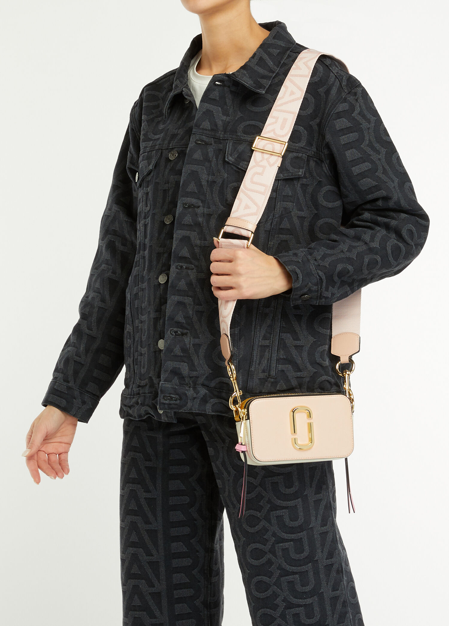 Marc Jacobs Pembe Kadın The Snapshot Pembe Kadın Deri Çanta