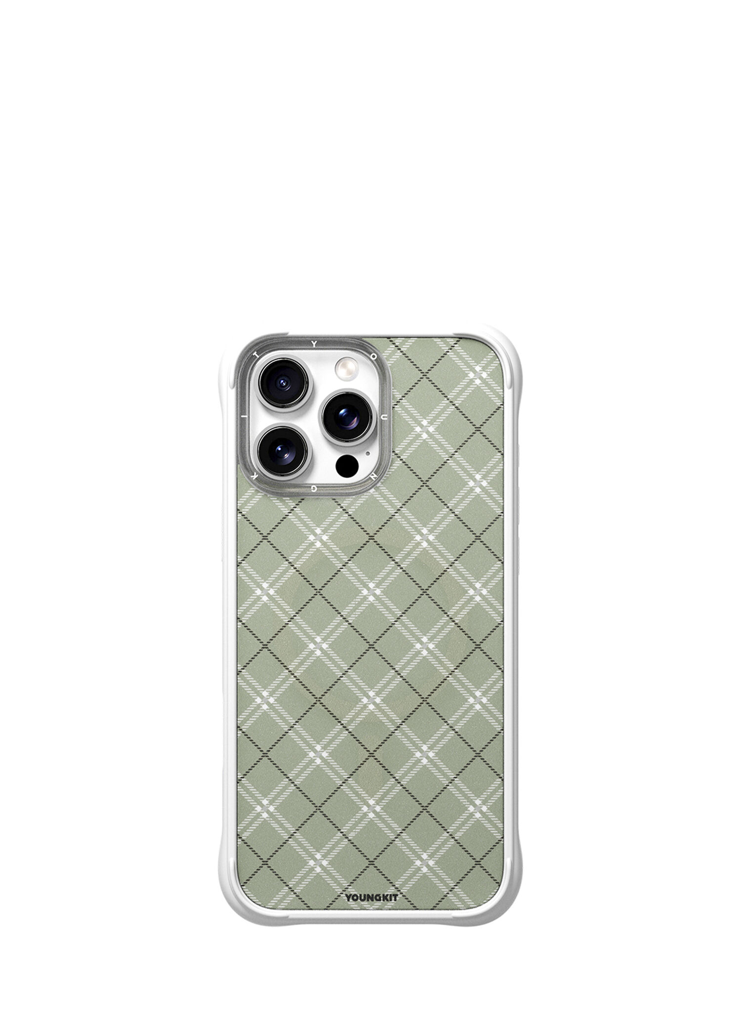 Argyle Serisi iPhone 16 Pro Magsafe Uyumlu Telefon Kılıfı