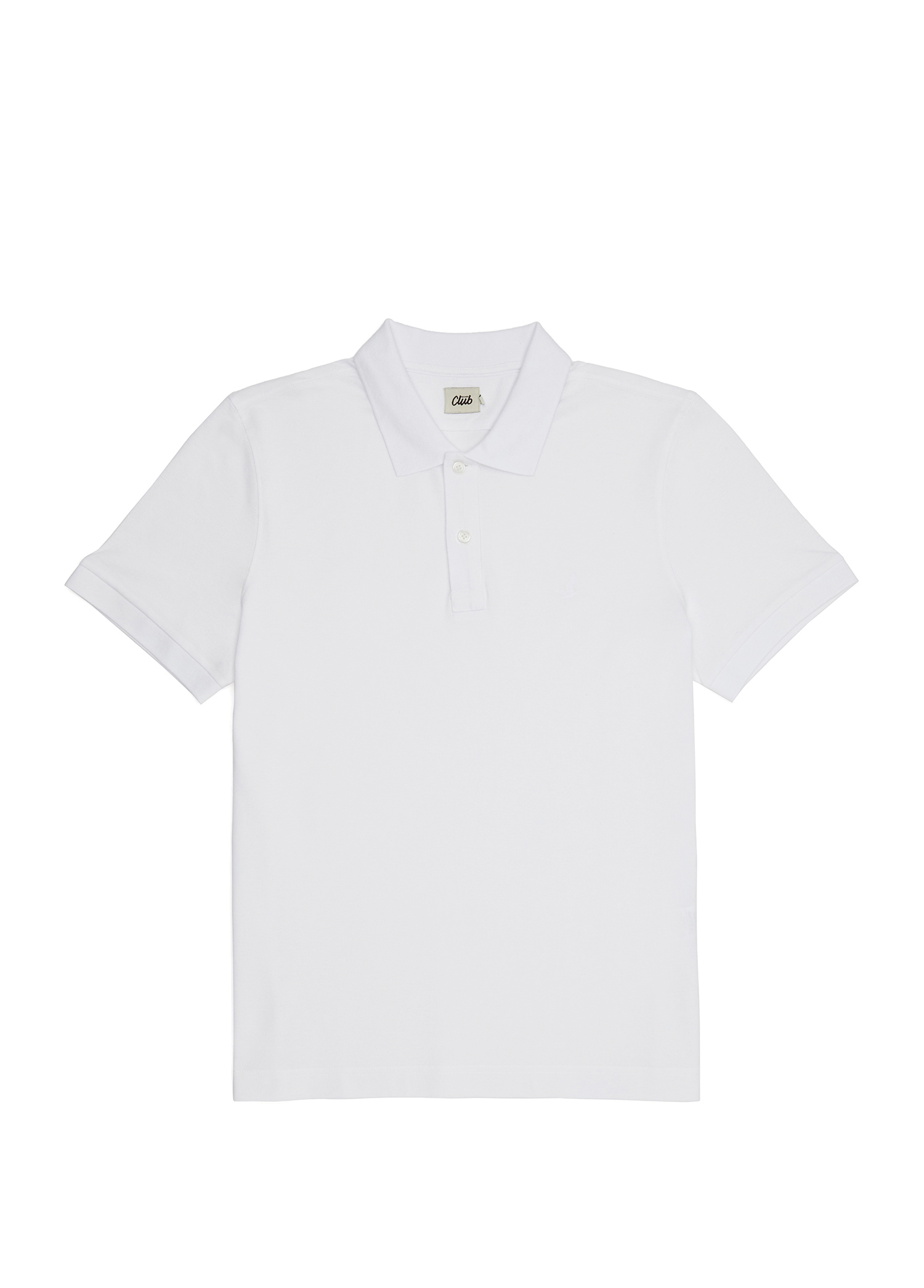 Kırık Beyaz Polo Yaka T-shirt_6