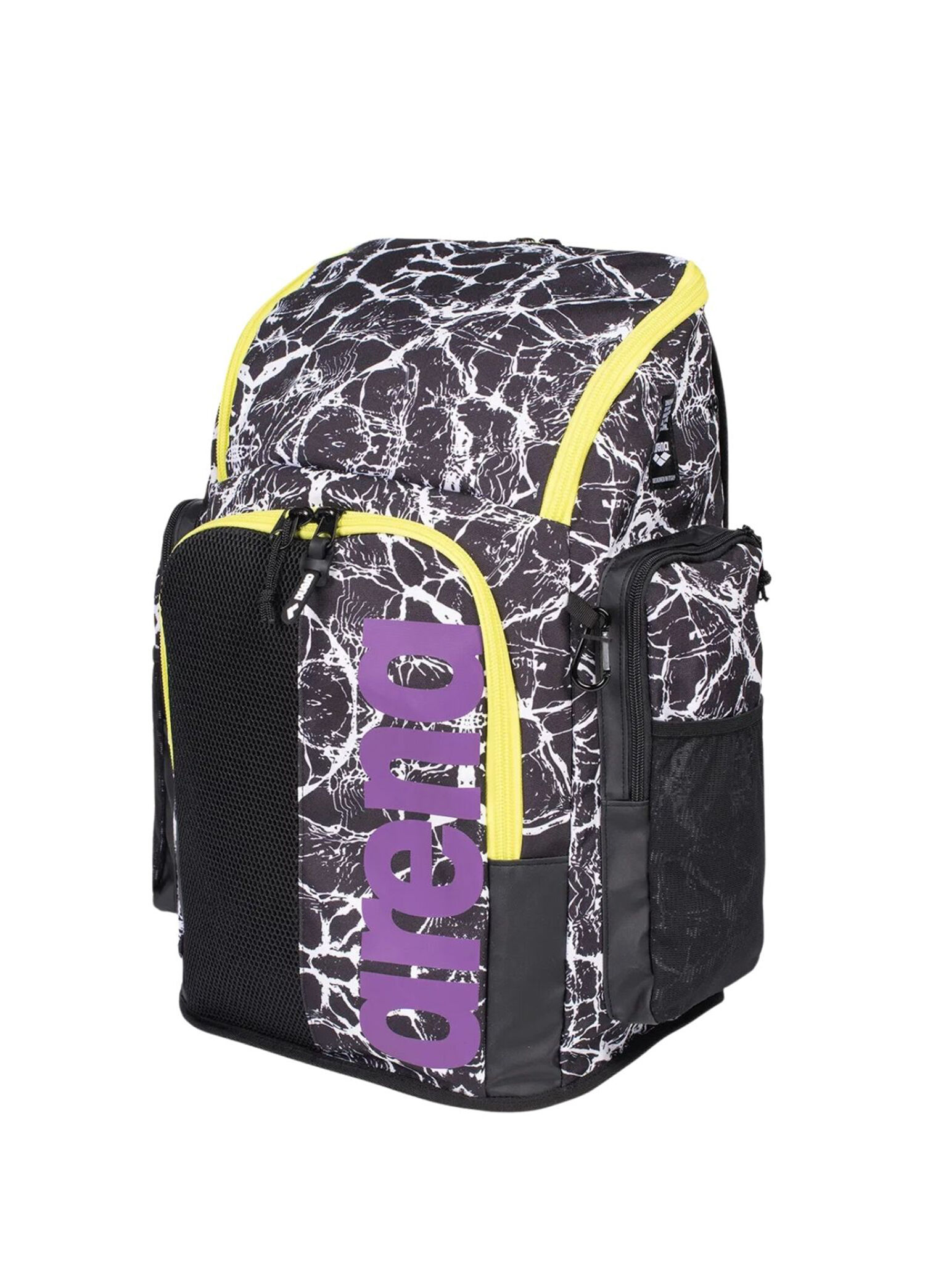 Spiky III Backpack 45 Allover Desenli Siyah Unisex Spor Çantası