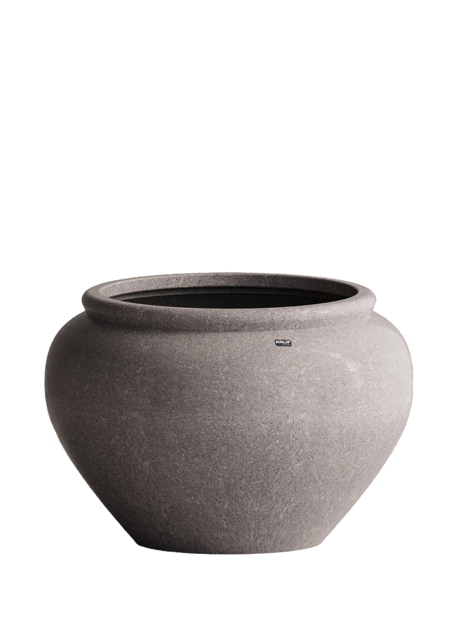 Sia Gri Beton Saksı