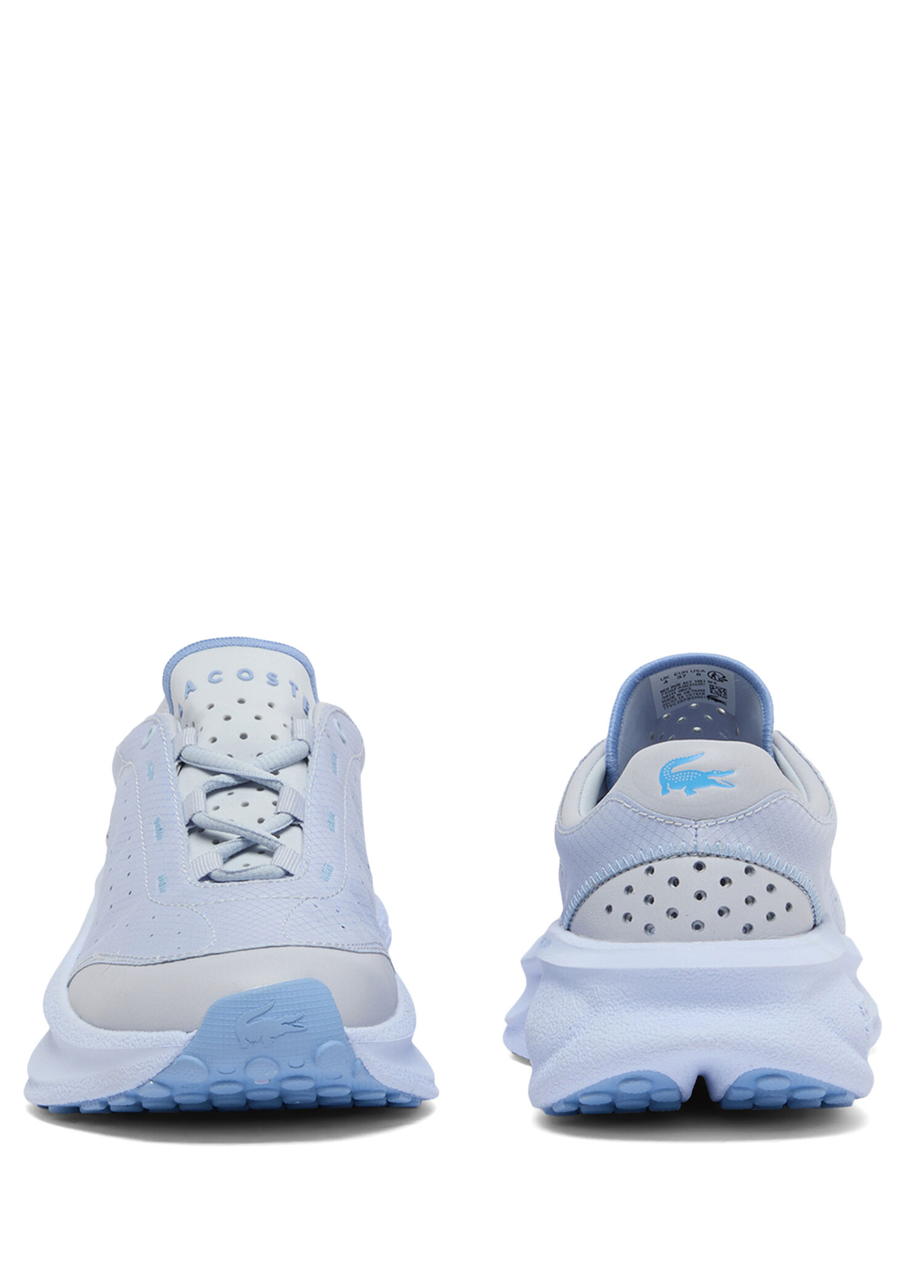 Lacoste Mavi-52C Kadın Neo Run Active Mavi Deri Detaylı Kadın