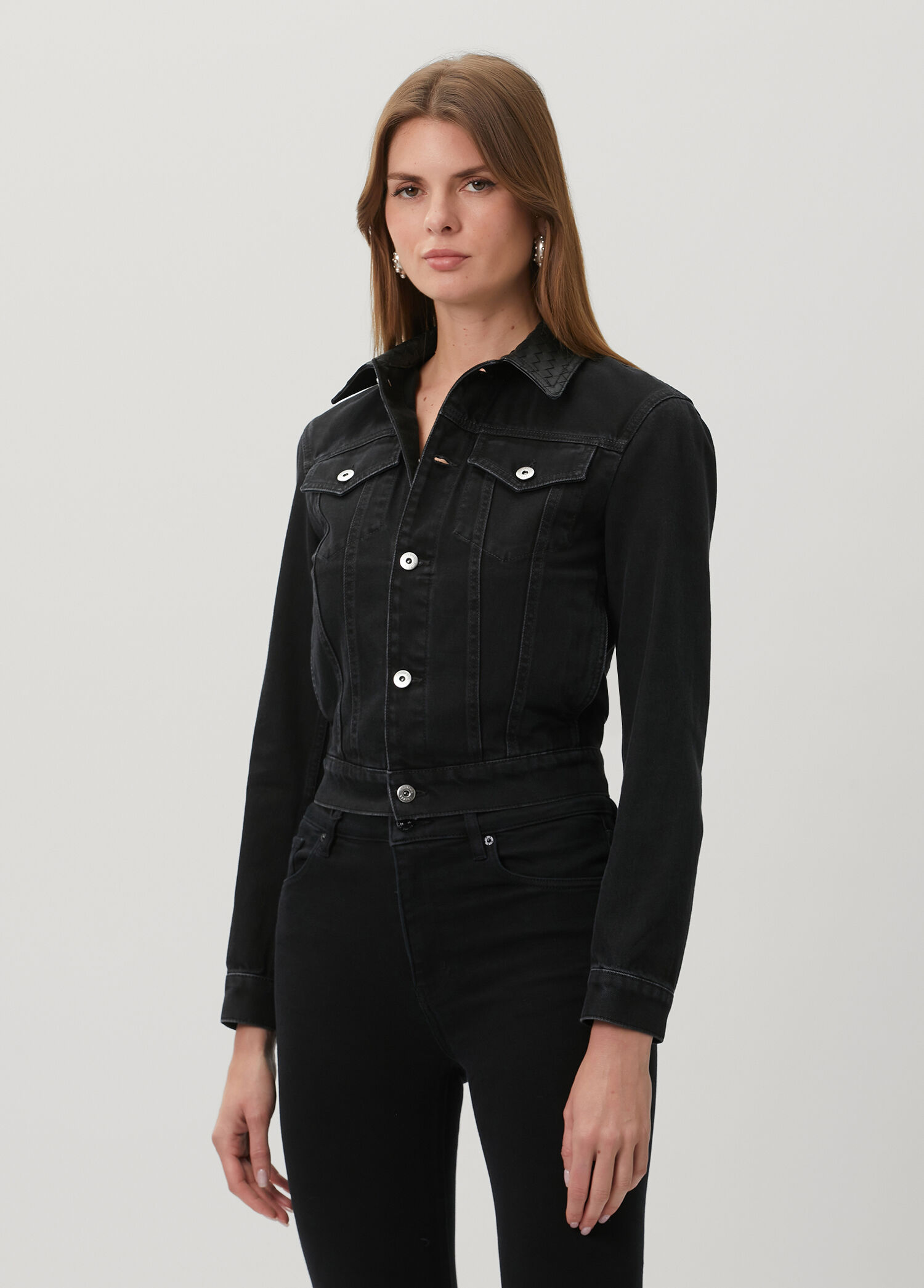 Siyah Denim Ceket
