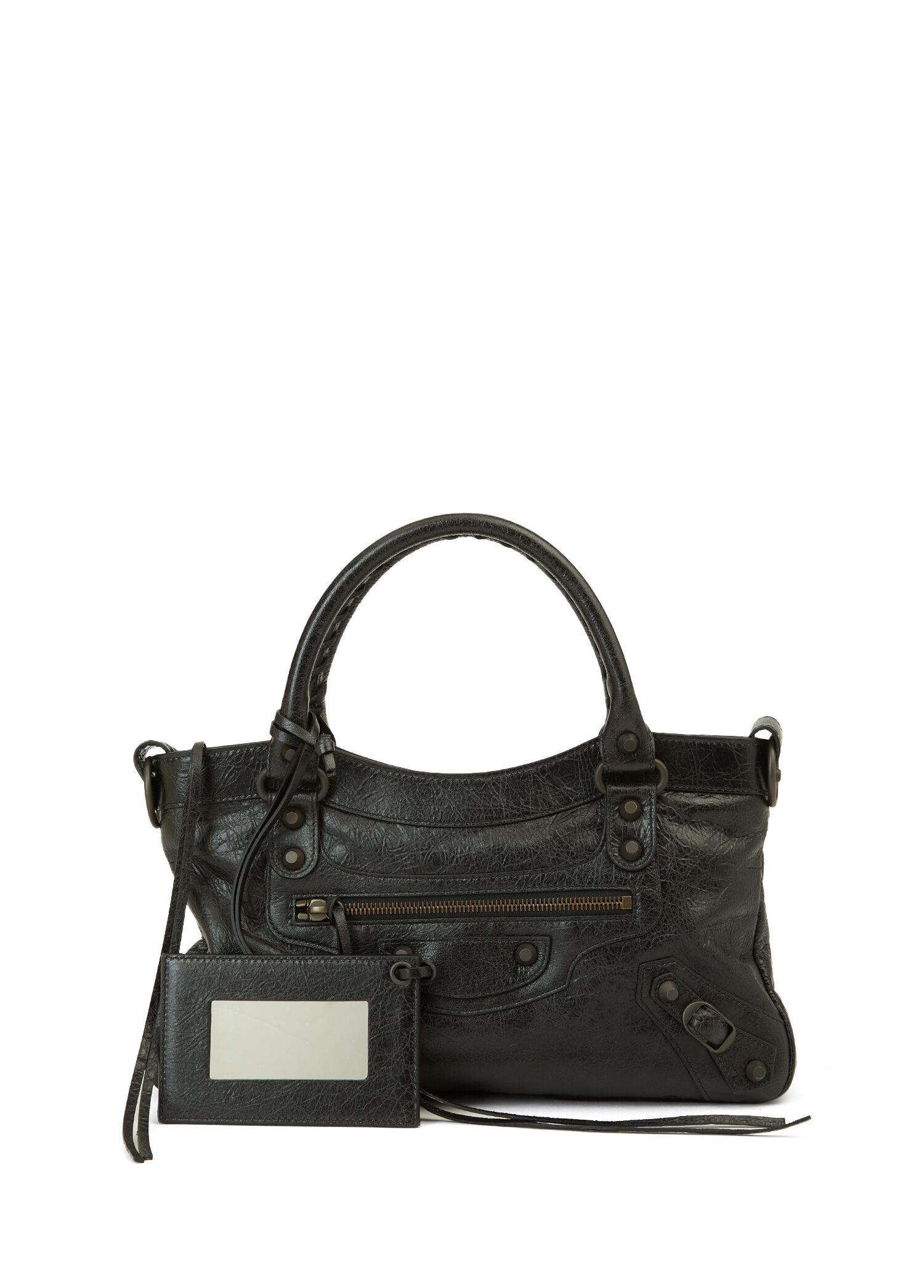 BALENCIAGA バッグ Balenciaga - Classic Metallic Edge City leather tote Bag Model