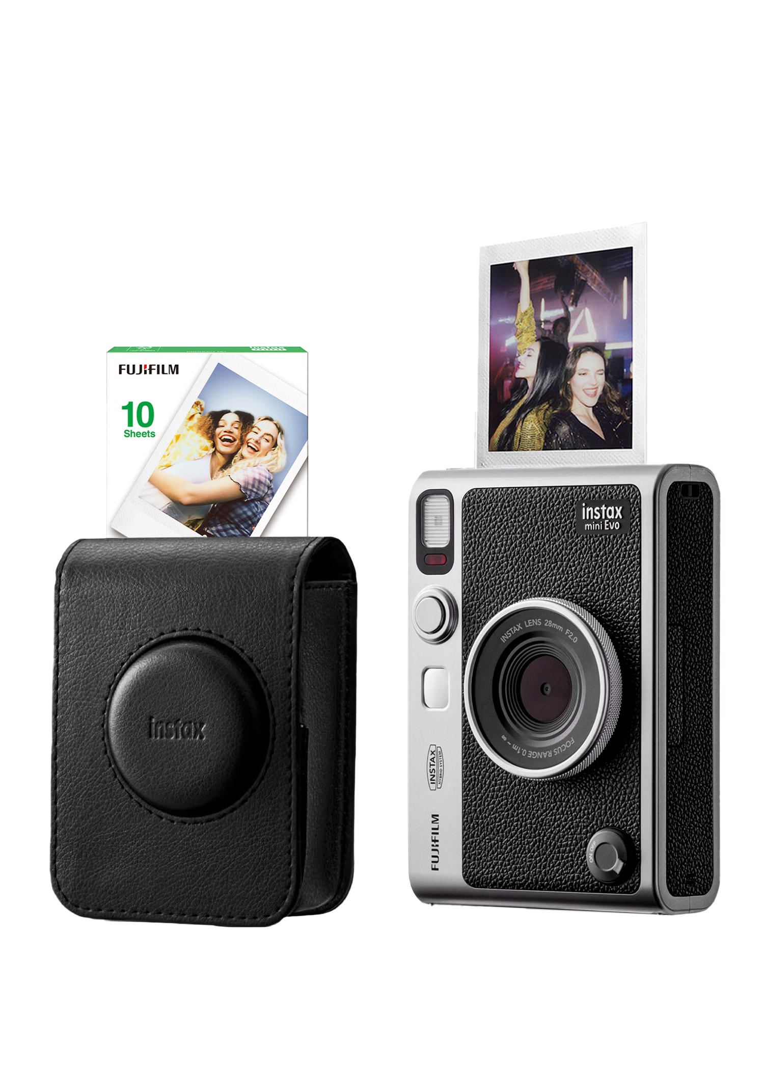 Instax Mini Evo Siyah Fotoğraf Makinası ve Hediye Seti 3