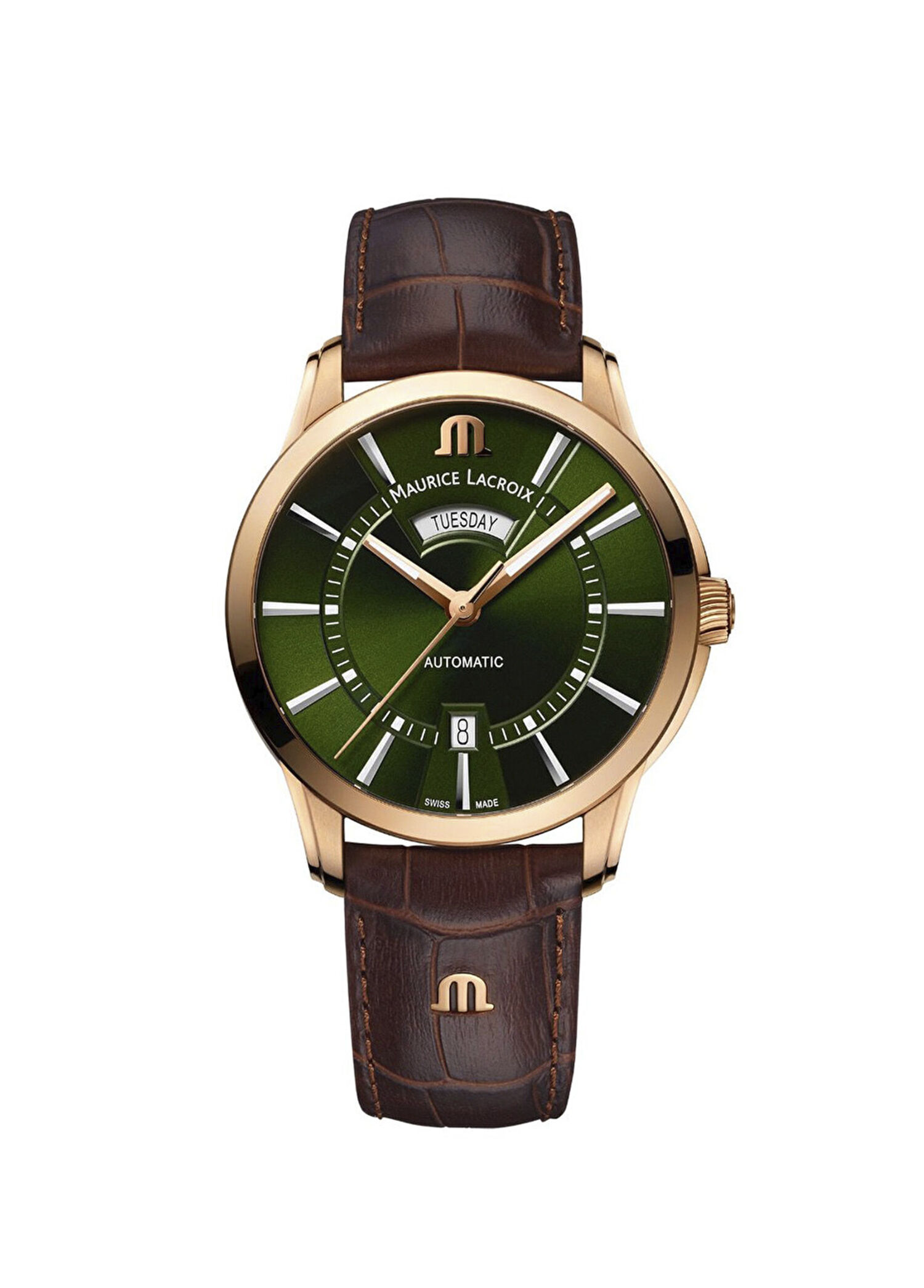 Maurice Lacroix Kahverengi Erkek ML-PT6358BRZ0163E-3 Kahverengi