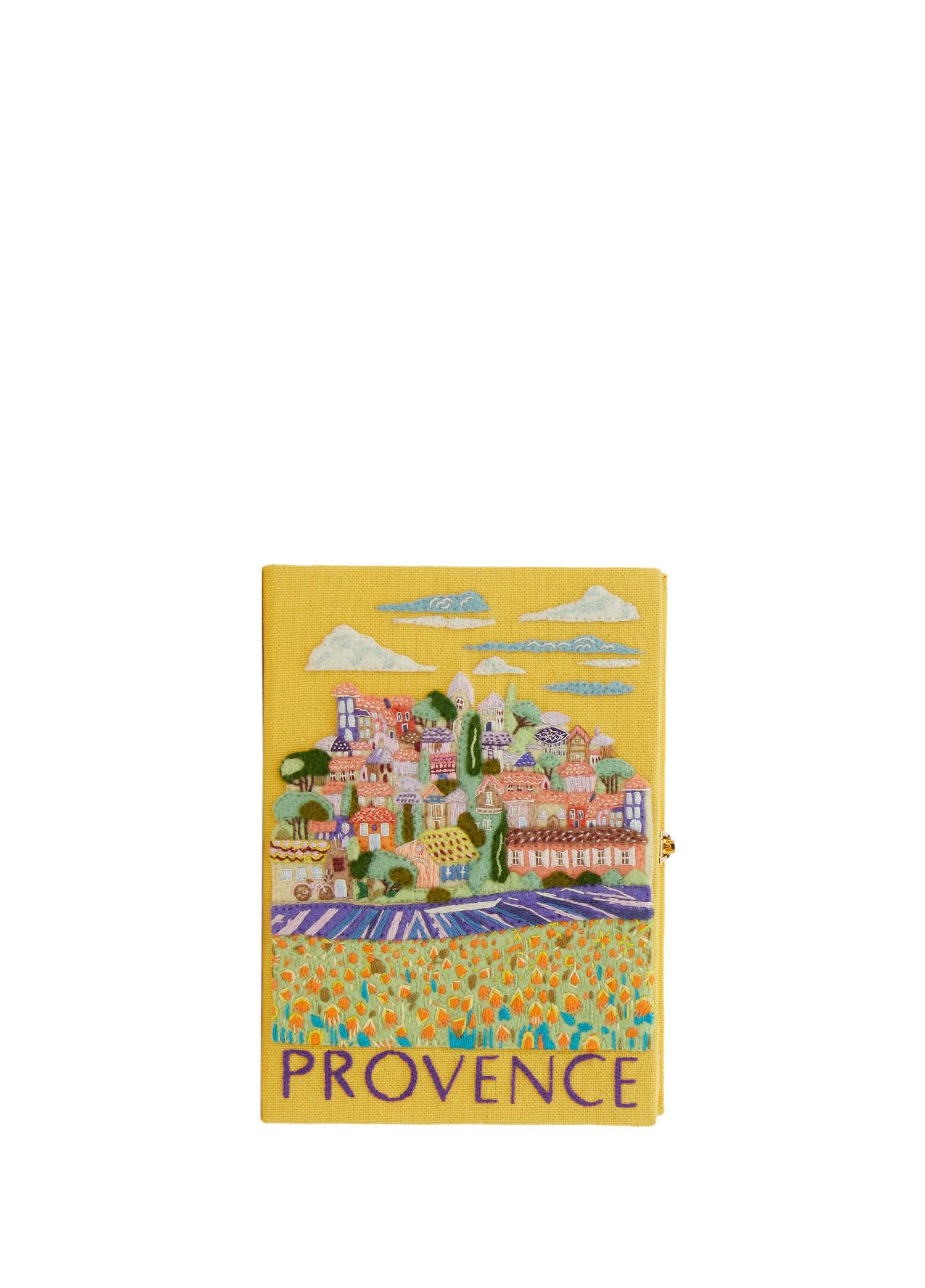 Provence Nakışlı Kadın El Çantası