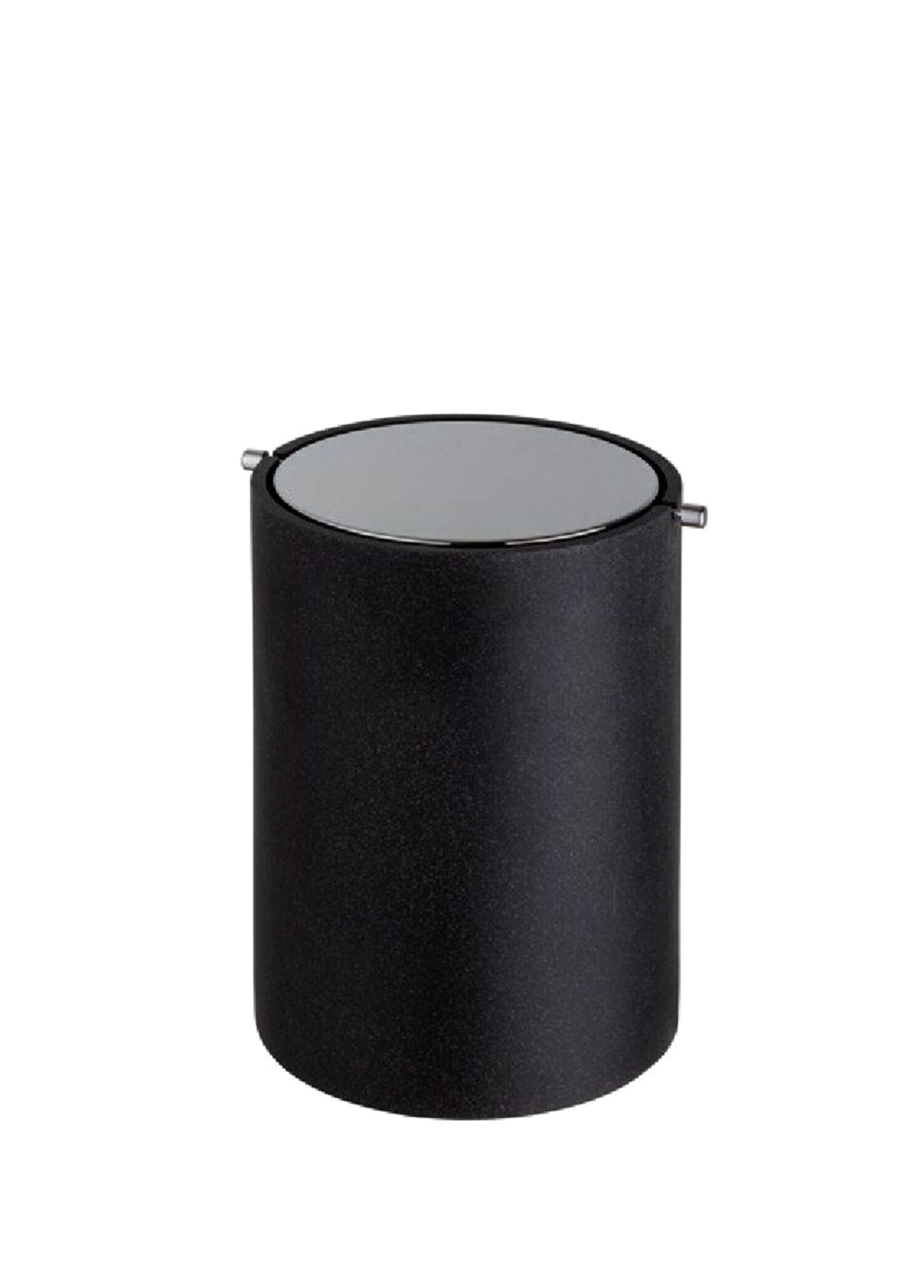 Siyah Krom Banyo Çöp Kovası 4 Lt