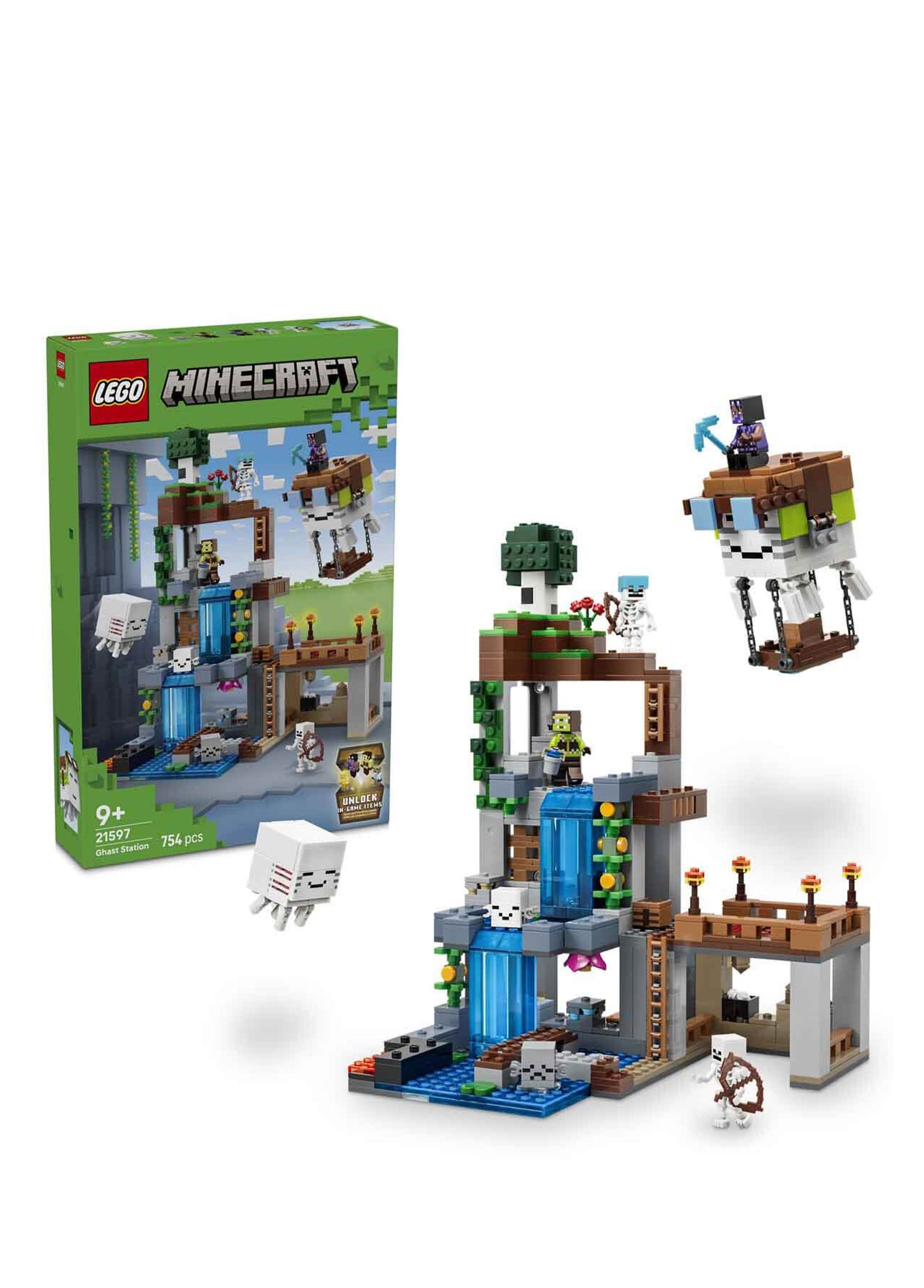 LEGO - Minecraft Hortlak İstasyonu 754 Parça 9+ Yaş Figürlü