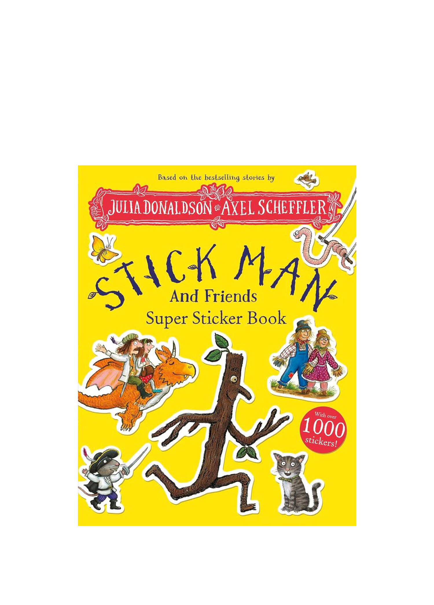 Stick Man and Friends Super Sticker Book Çocuk Yabancı Dil Aktivite Kitabı