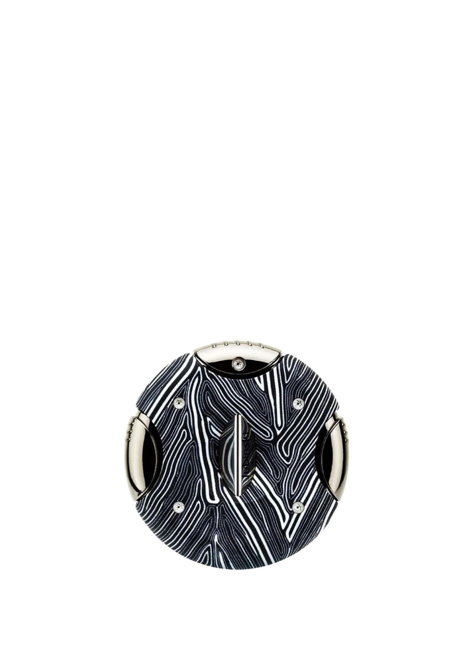 Yuvarlak V-Cut Black Pattern Puro Kesici