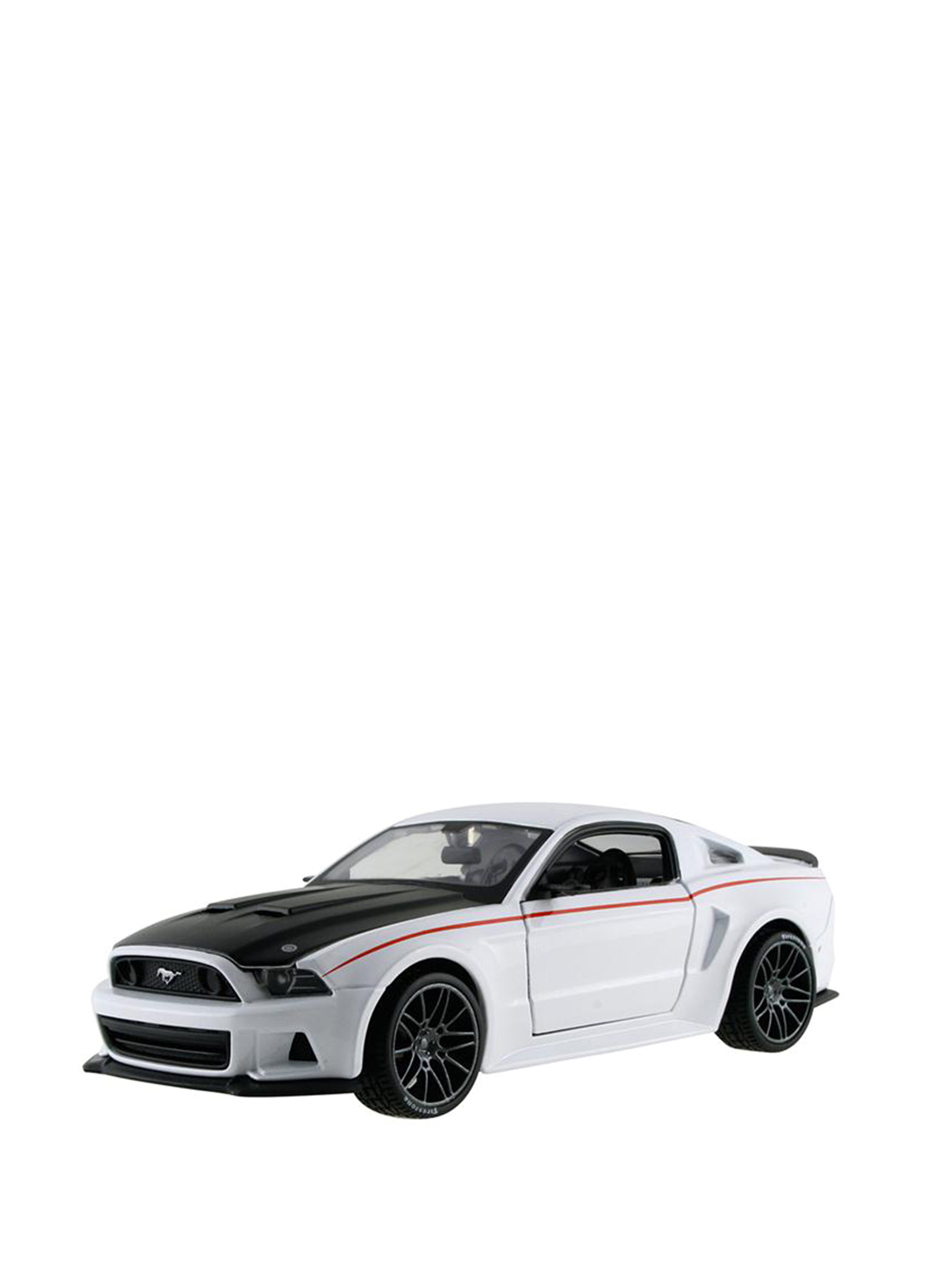 Ford Mustang Street Racer 2014 1/24 Beyaz Model Araba