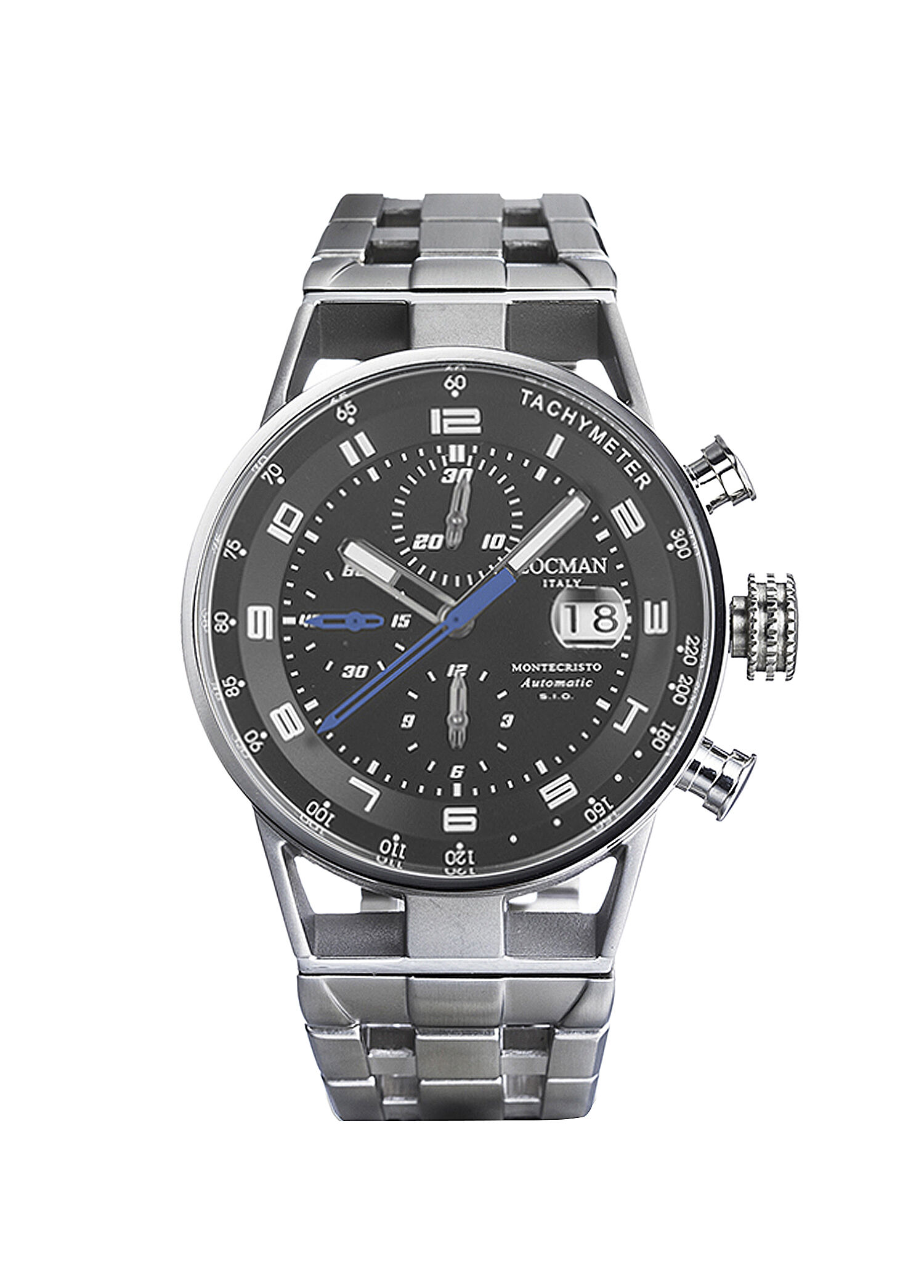Montecristo Chrono Automatic Steel Çelik Erkek Kol Saati