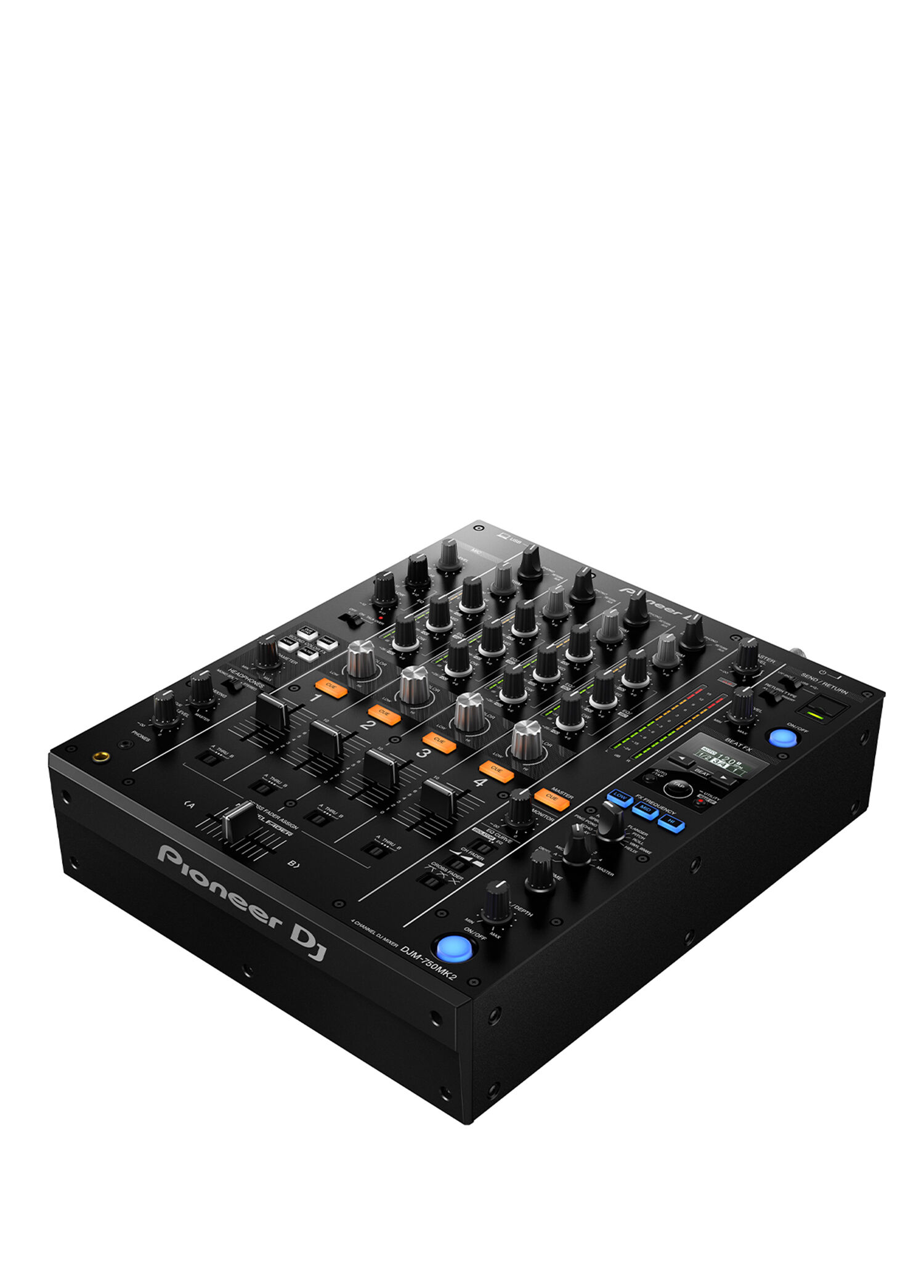 Pioneer Dj - 4 Kanallı Performans DJ Mikseri DJM-750 MK2 - Siyah