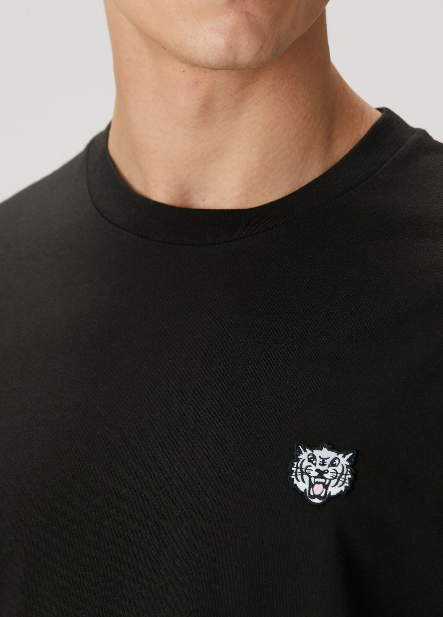 Kenzo Siyah Erkek Siyah Logo Detaylı T-shirt 1759184 | Beymen