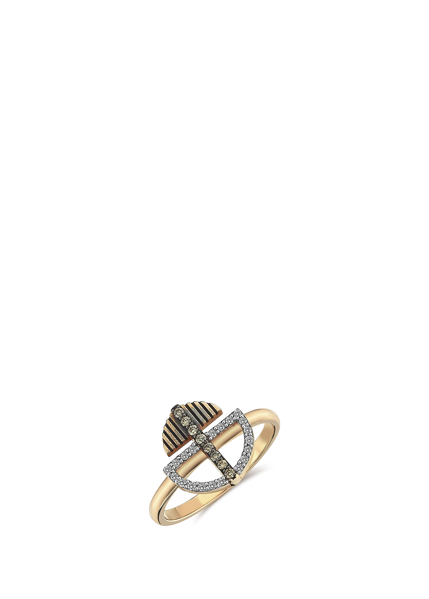 Arrow Hoop 14 Ayar Rose Gold Kadın Yüzük
