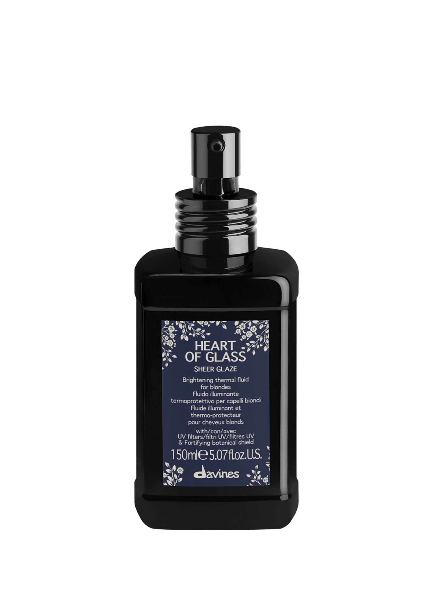 Heart of Glass Sheer Glaze Sarı Saçlar için Parlatıcı Termal Sprey 150 ml