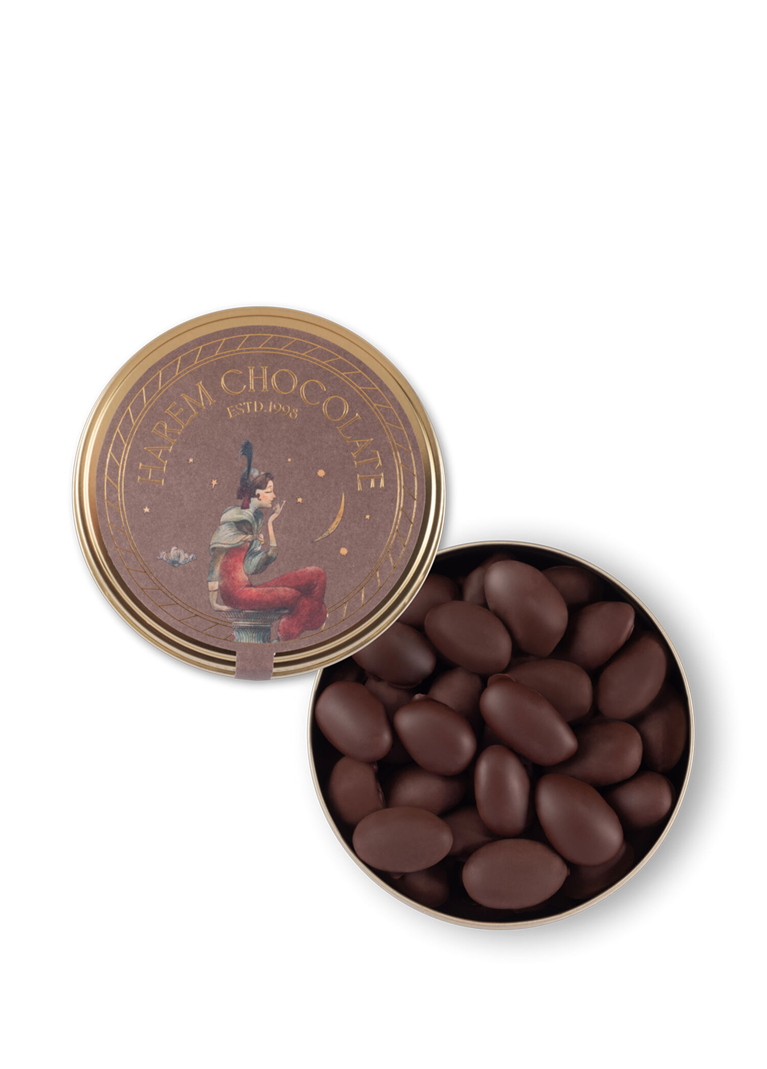 Bitter Çikolatalı Çıtır Badem 170 gr