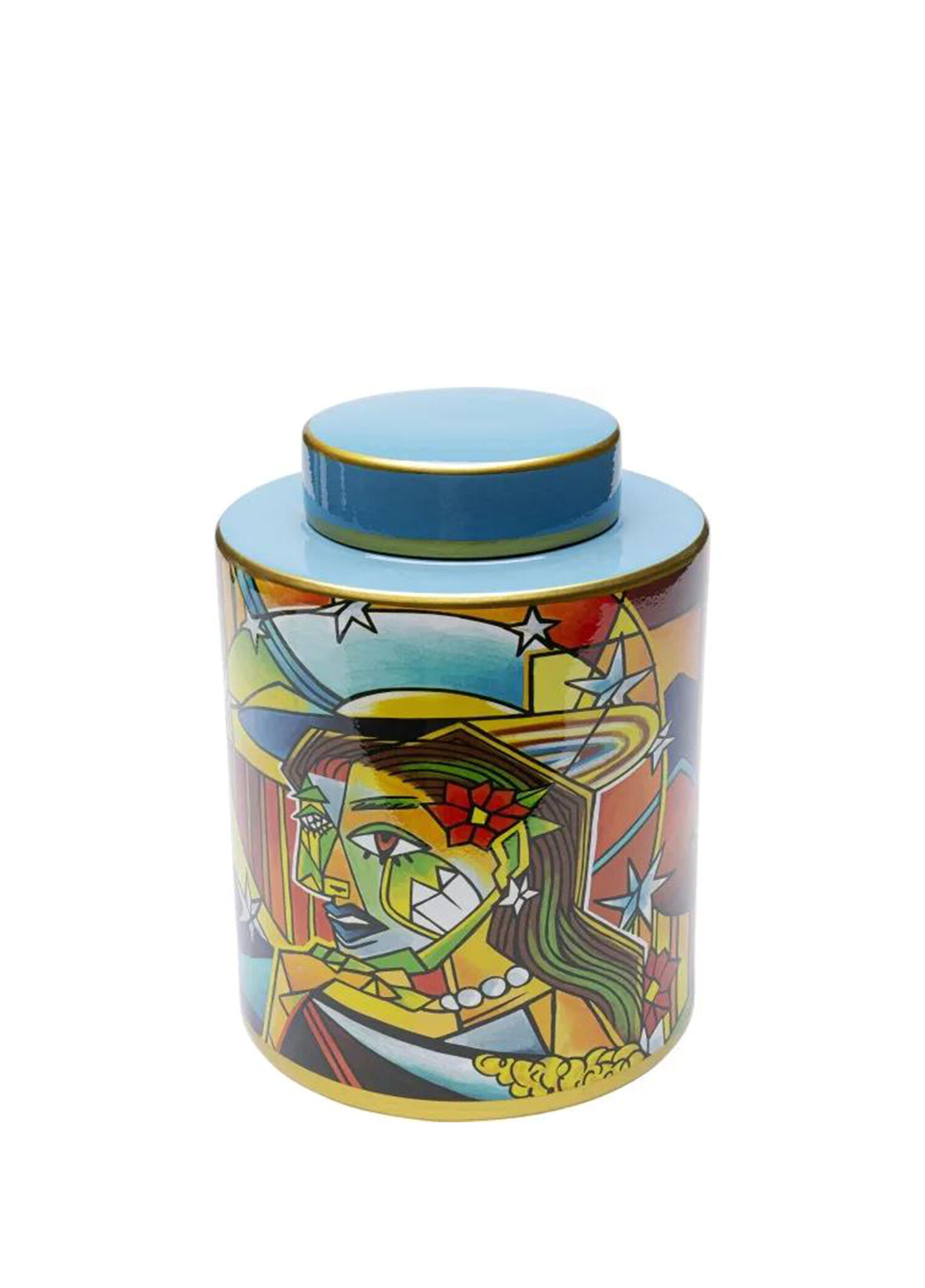Graffiti Art Porselen Dekoratif Kutu