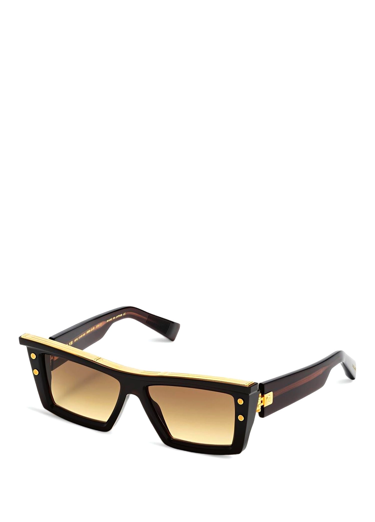 B-VII BPS-131D-55 Kahverengi Asetat Kadın Güneş Gözlüğü