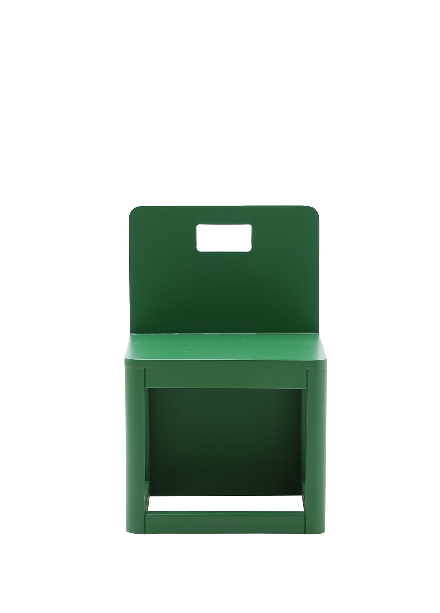 Rectangle Tubi Chair Yeşil Çalışma Sandalyesi