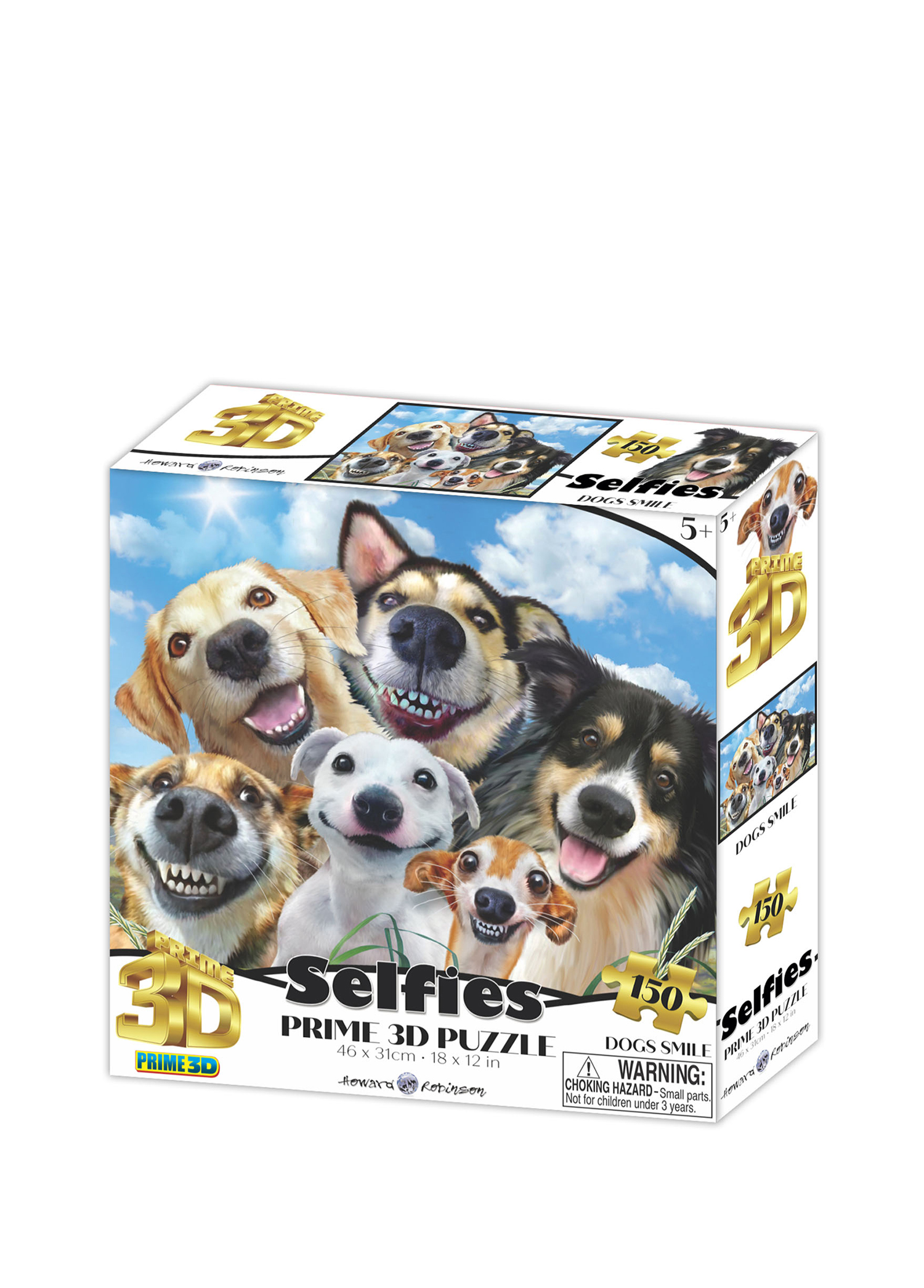 20898 Gülen Köpek Selfie 150 Parça Puzzle