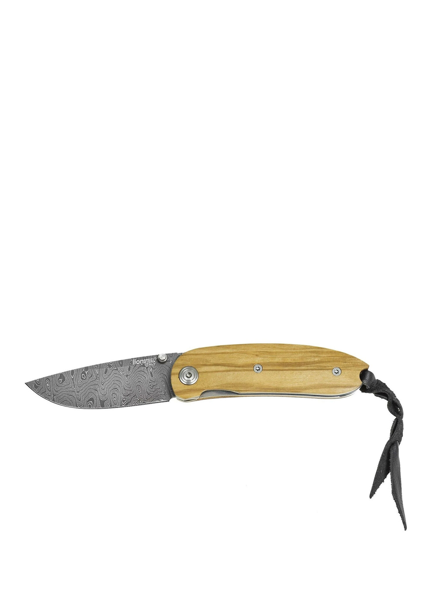 Mini Damascus Olivewood Çakı