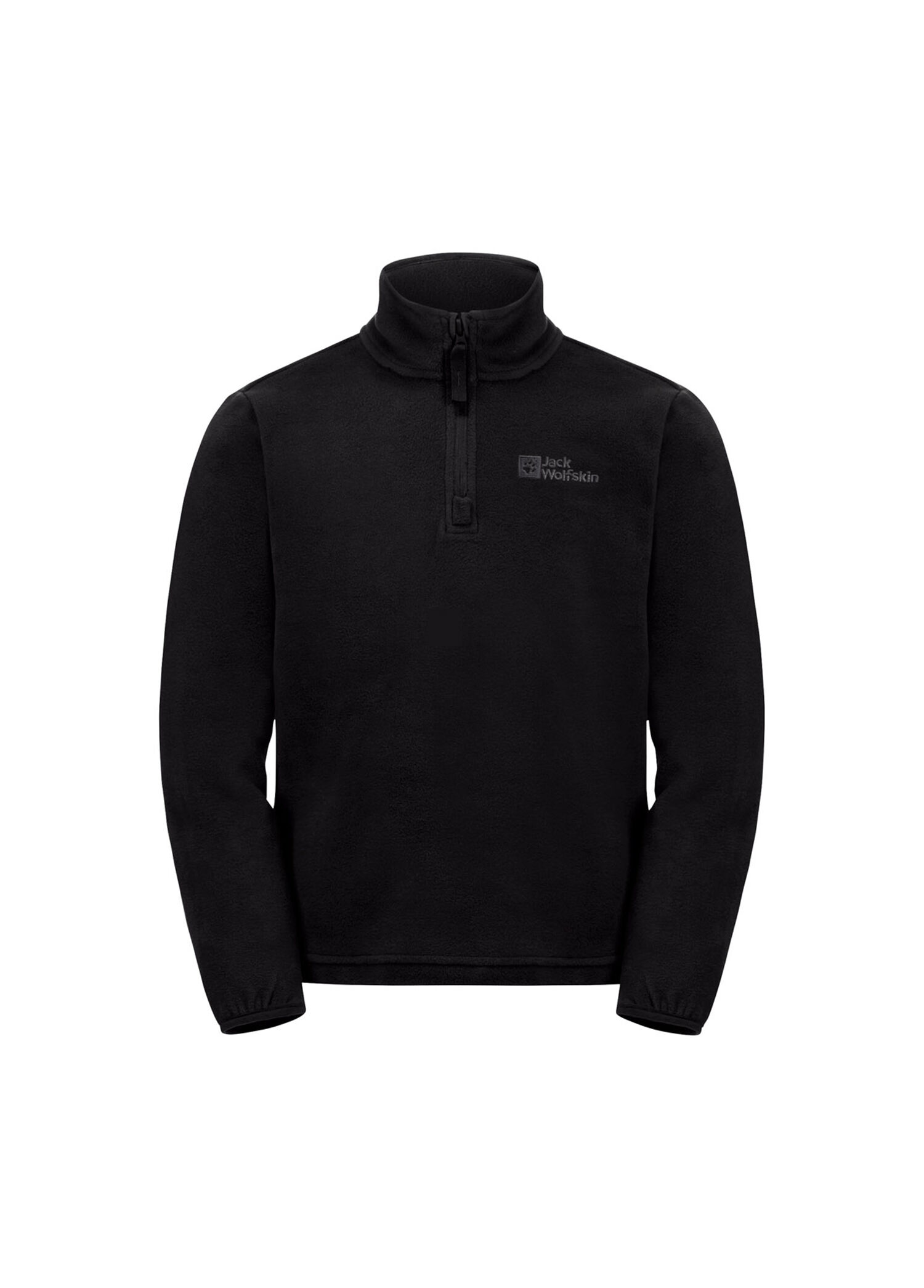 Taunus Siyah Yarım Fermuar K Unisex Çocuk Polar