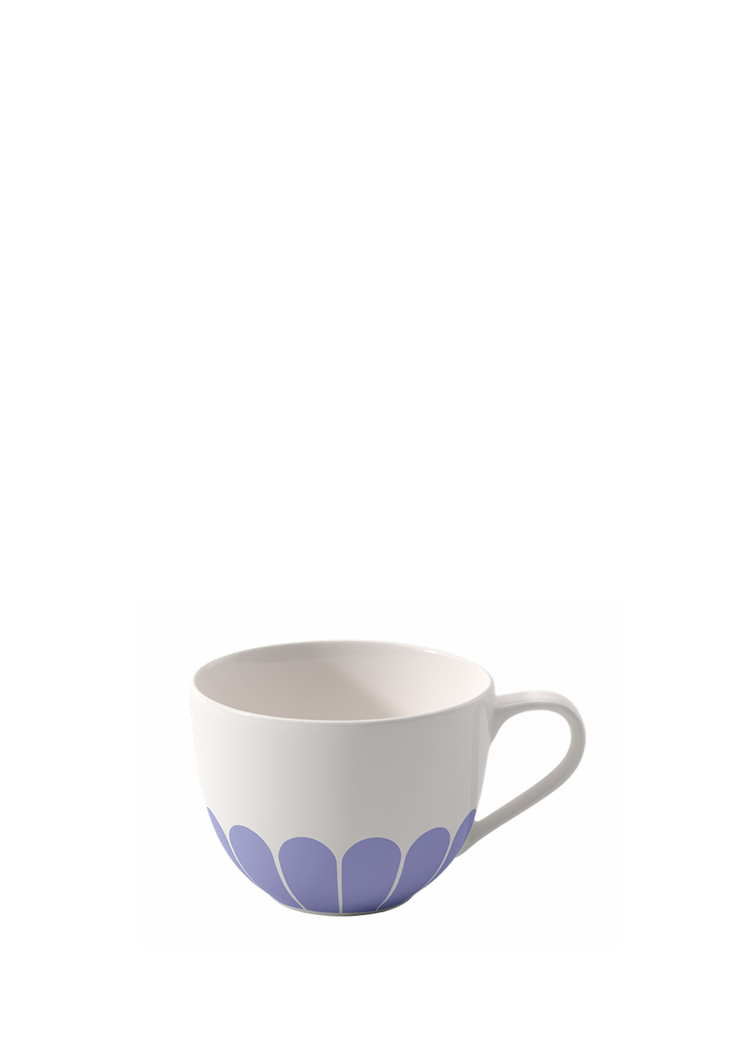 Fleur Bleu Mavi Porselen Kahve ve Çay Fincanı