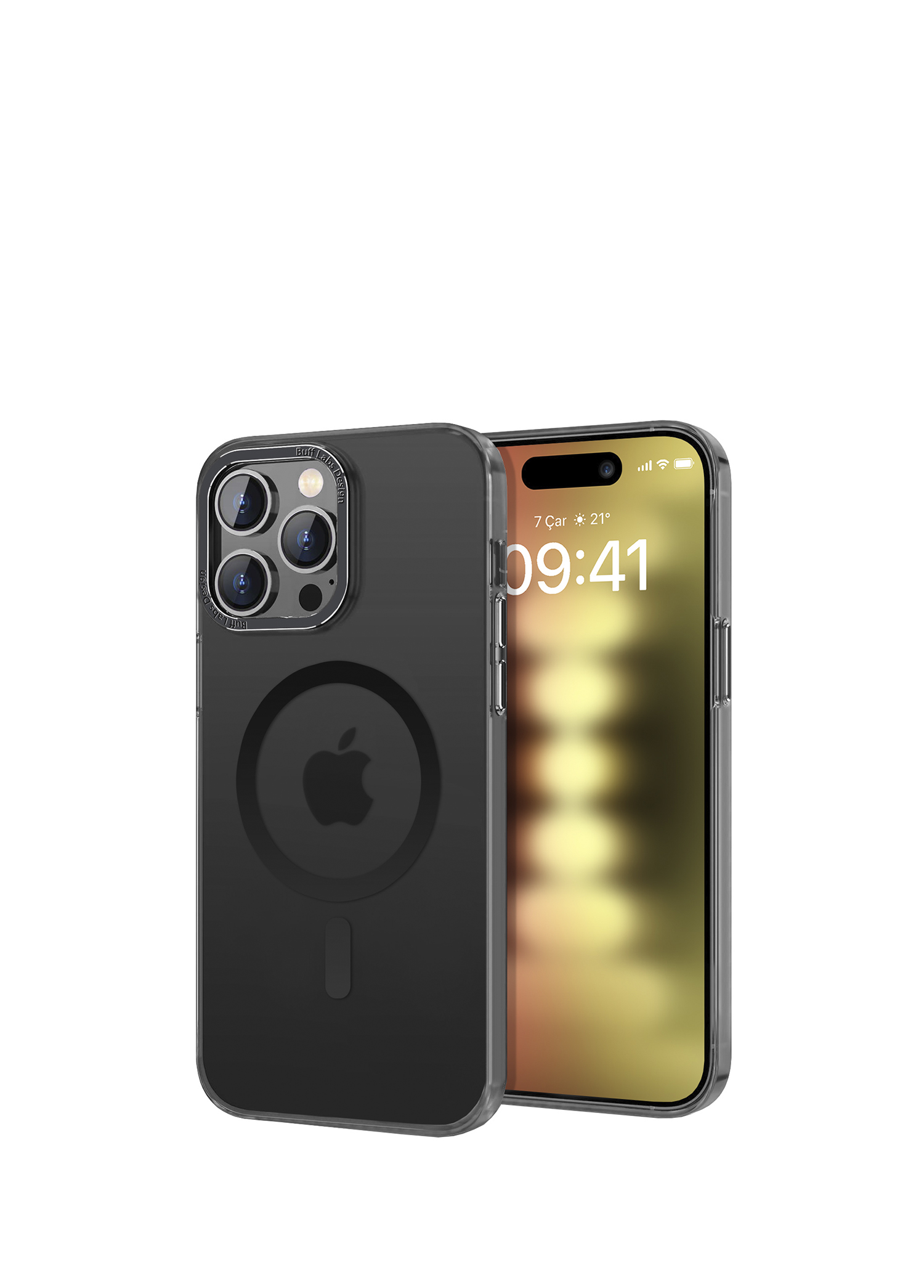 Black iPhone 15 Pro TaoFit Kılıf