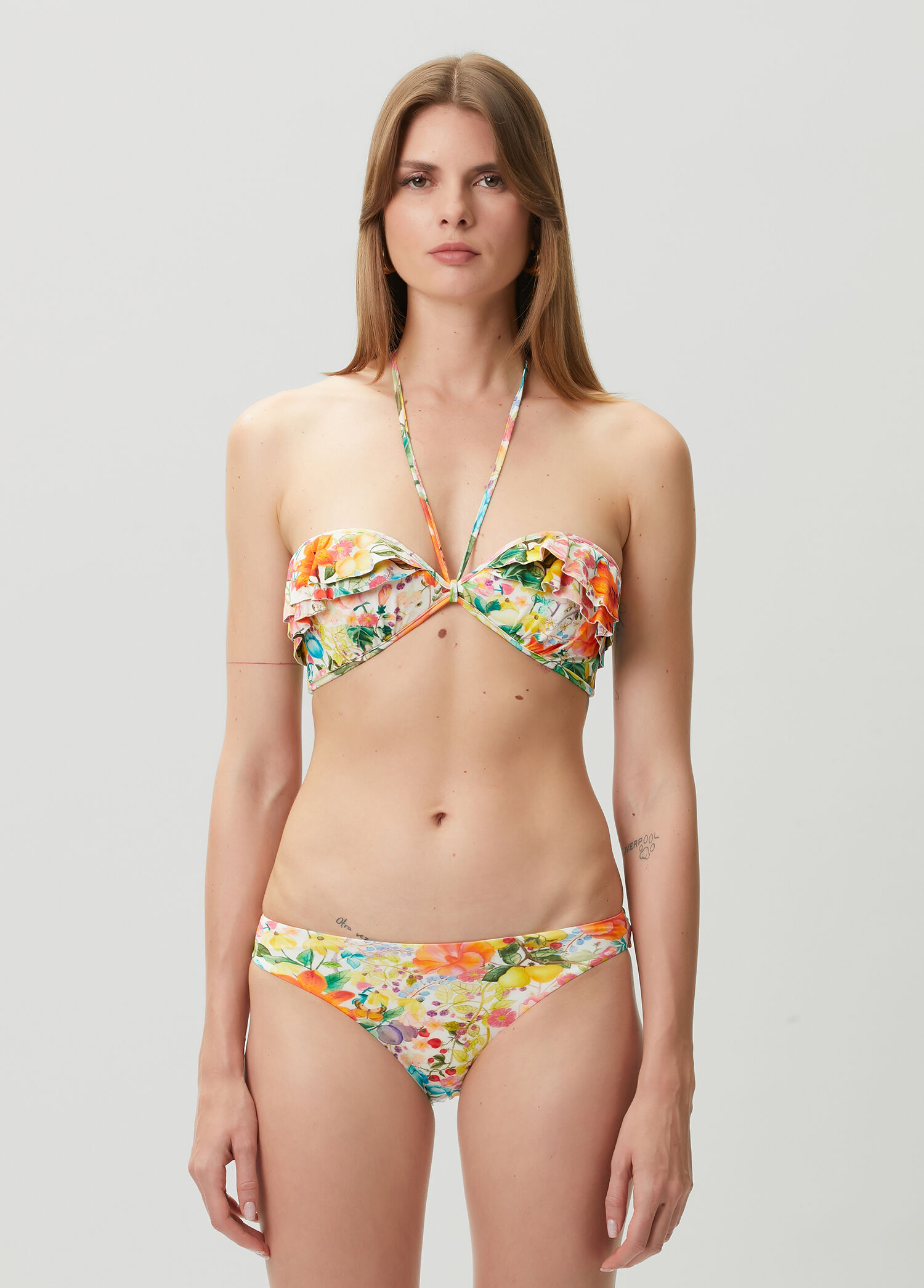 Copernicus Çiçekli Bikini Üstü