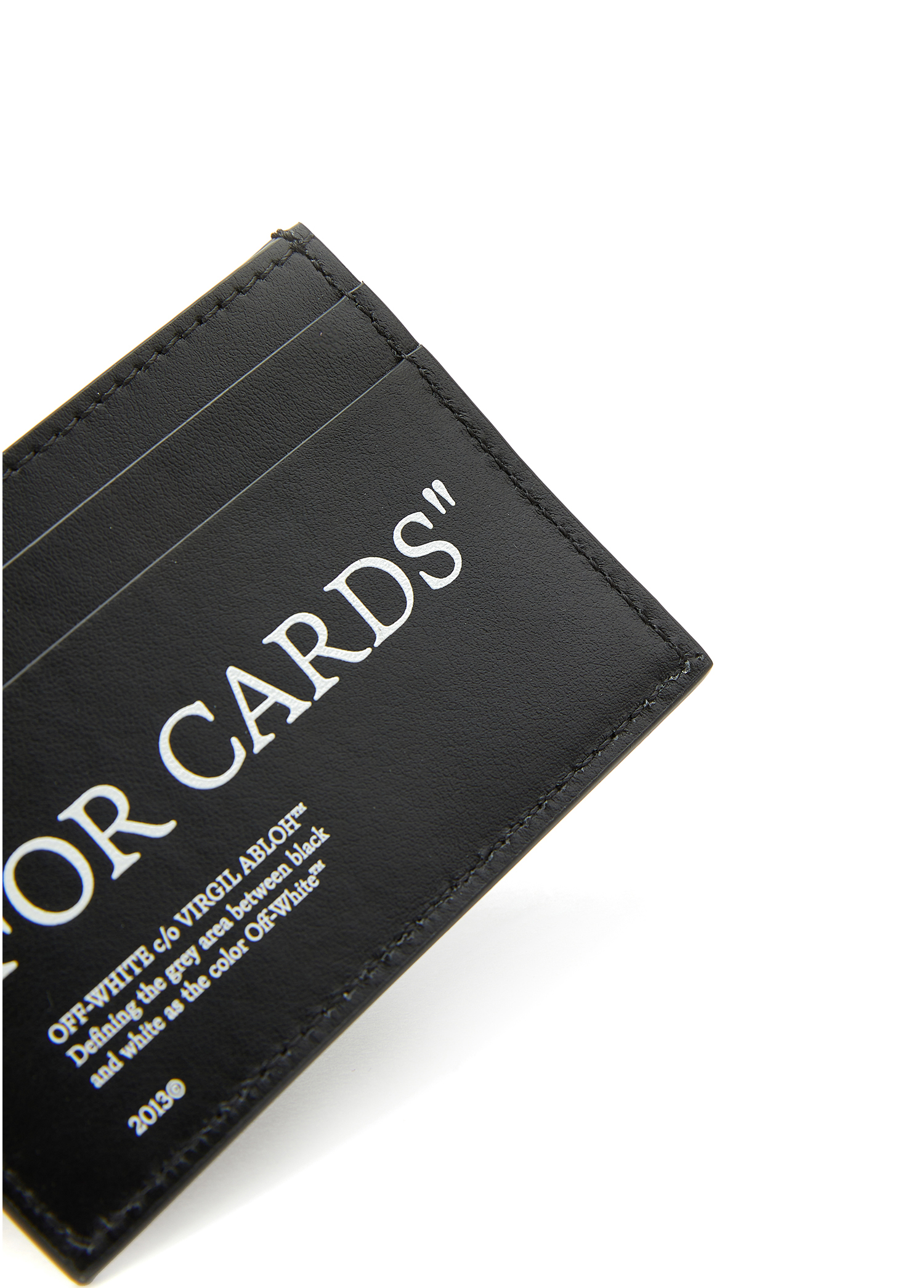 Off white card holders discount
