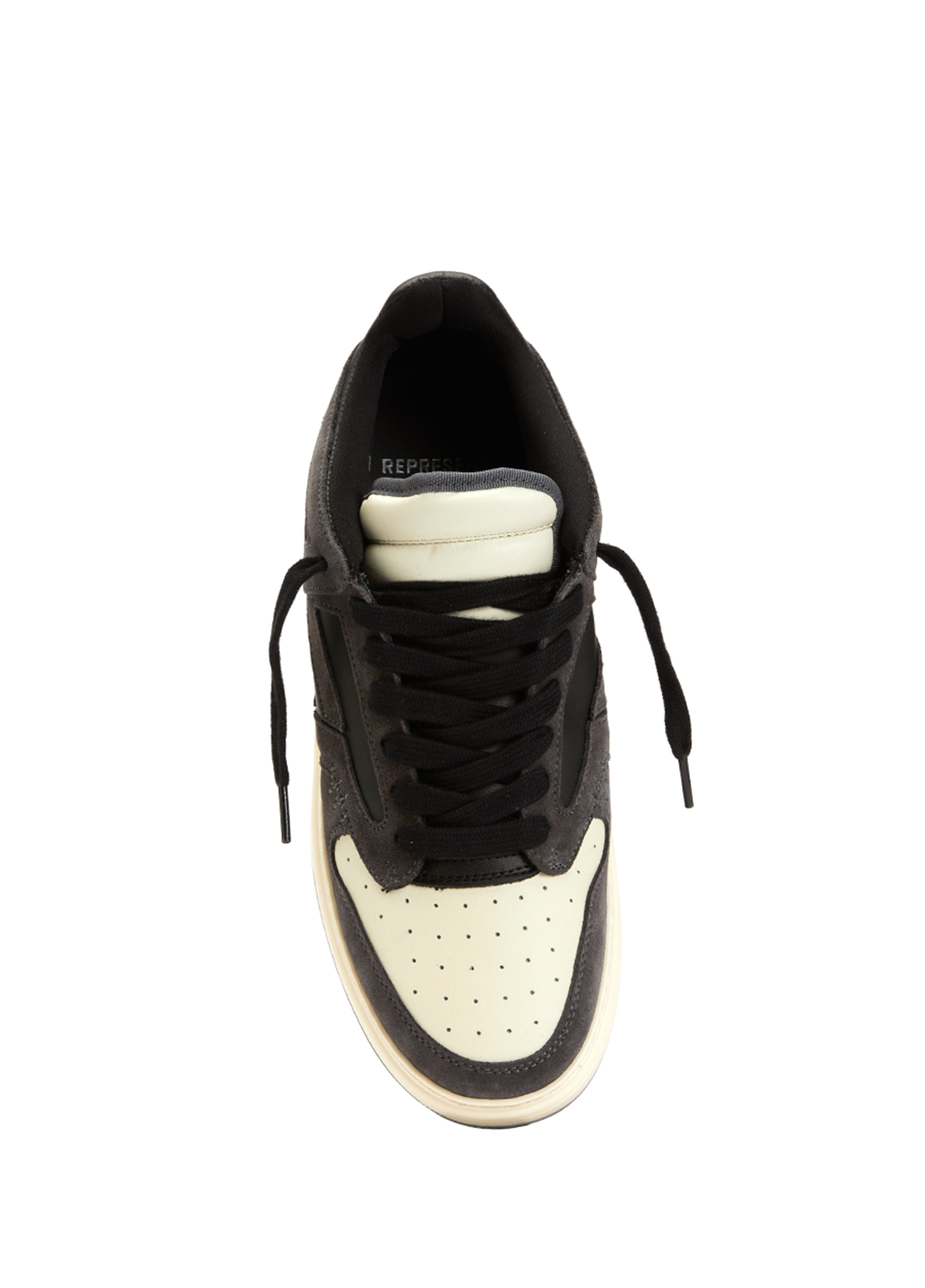 Beymen Antrasit Beyaz Logolu Erkek Süet Sneaker. 4 Beymen Antrasit Beyaz Logolu Erkek Süet Sneaker. 4
