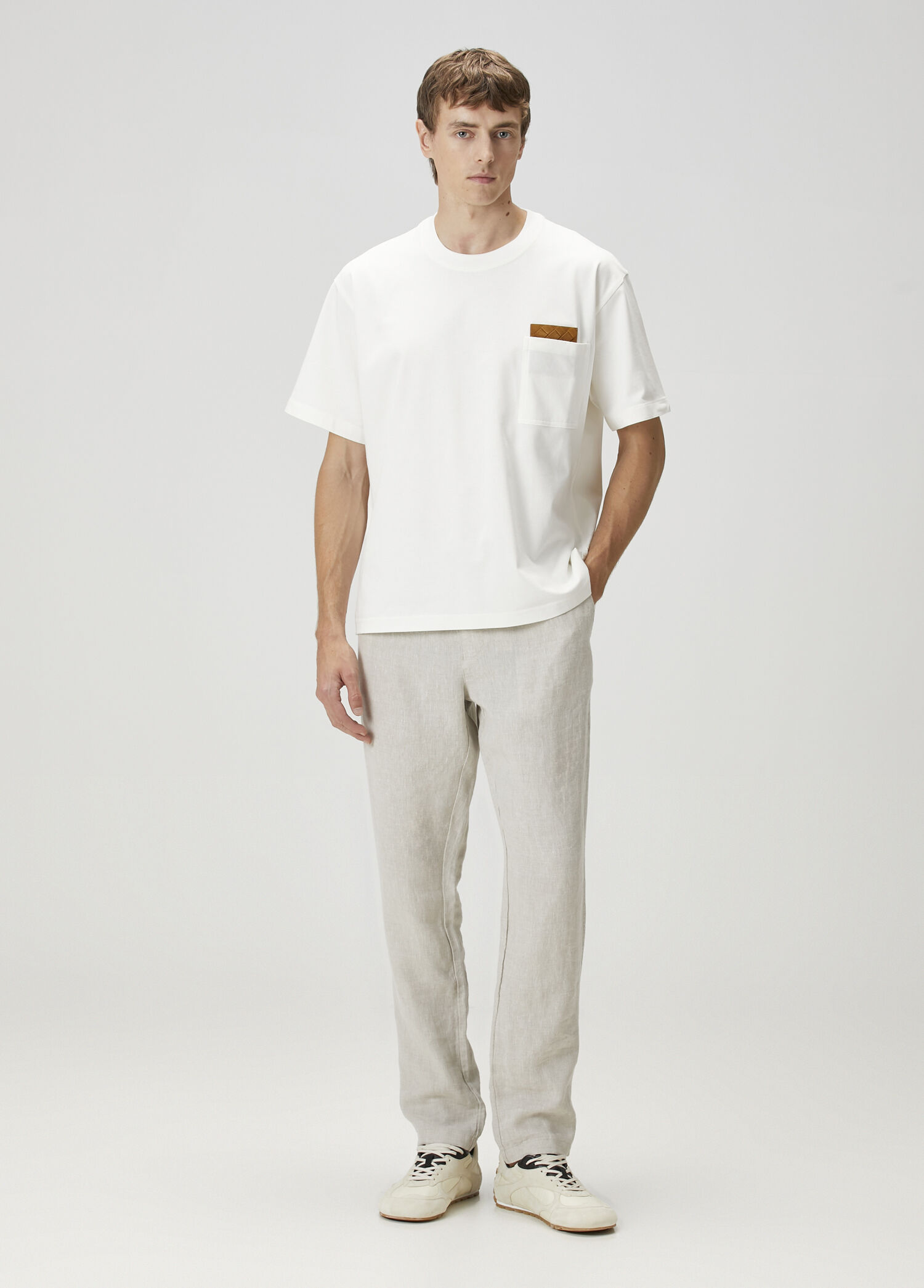 Bottega Veneta Beyaz Erkek Beyaz Basic T-shirt 1742435 | Beymen