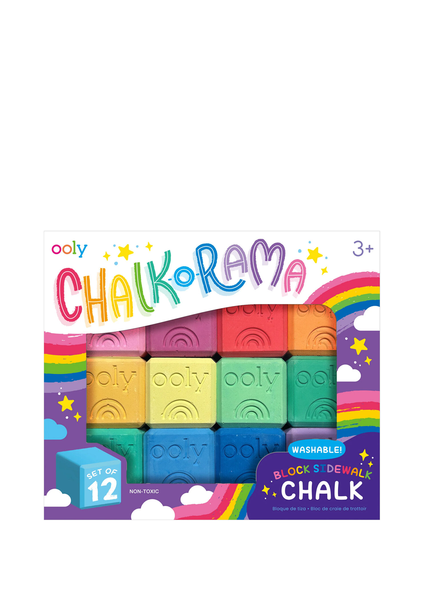 P Ooly Chalk O Rama 12 Pack Outdoor Chalk